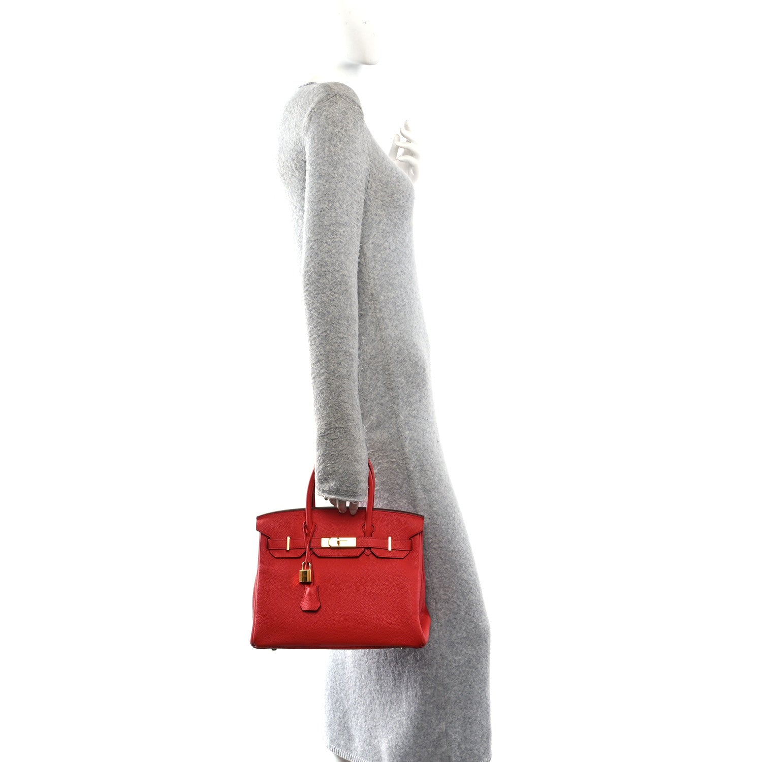 Togo Birkin 30 Rouge Tomate