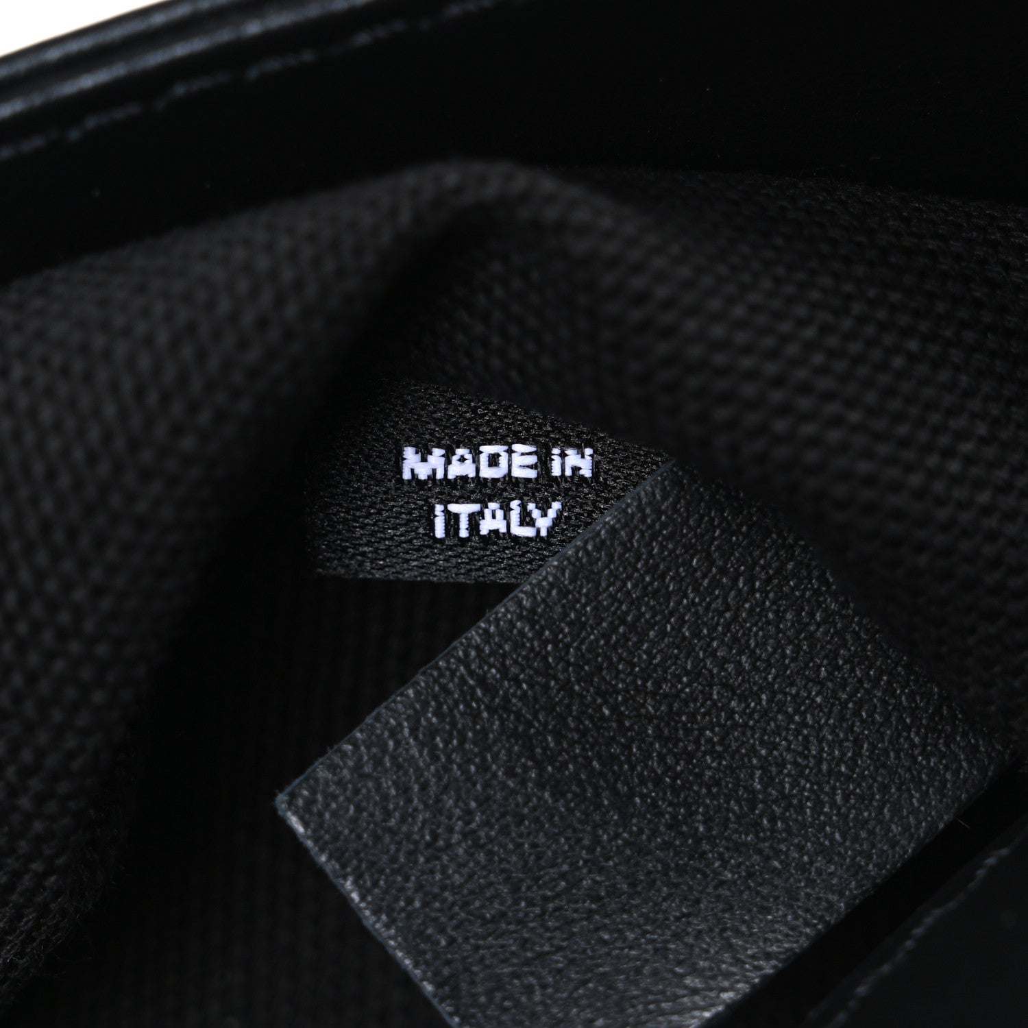 Calfskin Quilted CC Uniform Flap Belt Bag Black