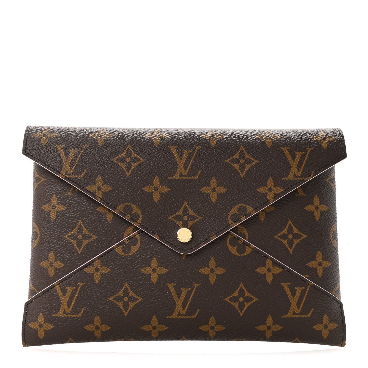 Monogram Large Kirigami Pochette Insert Rose Ballerine