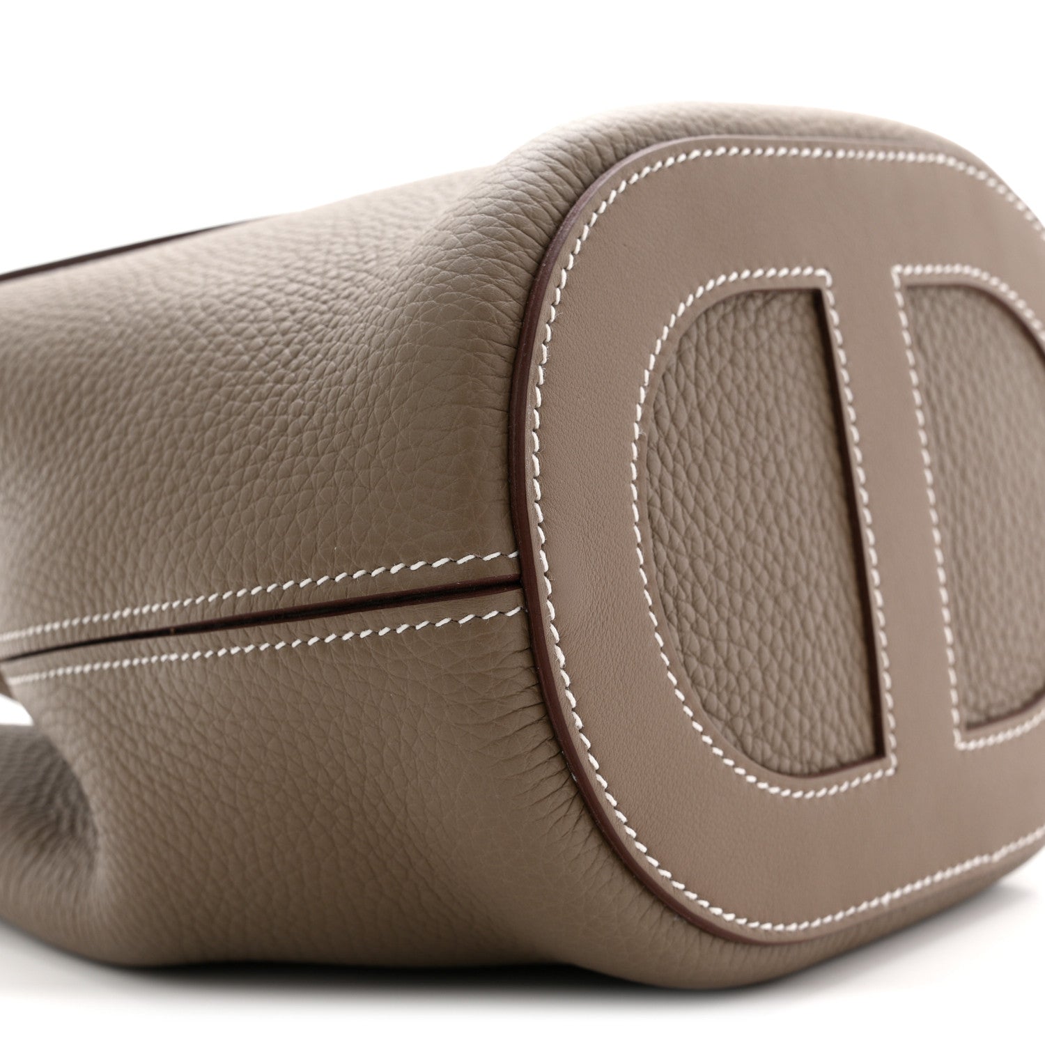 Taurillon Clemence Swift In-The-Loop 18 Bag Etoupe