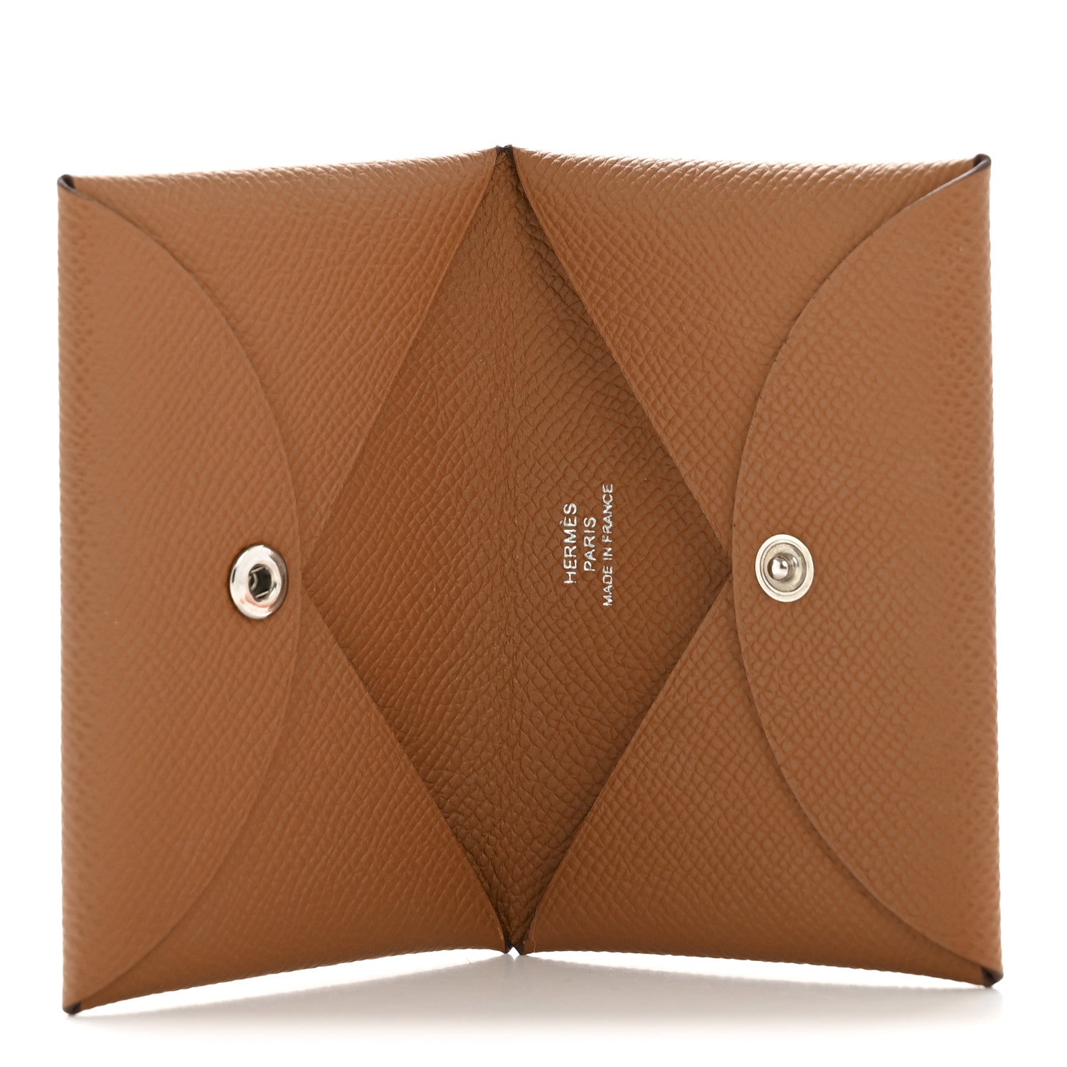Epsom Calvi Card Case Gold