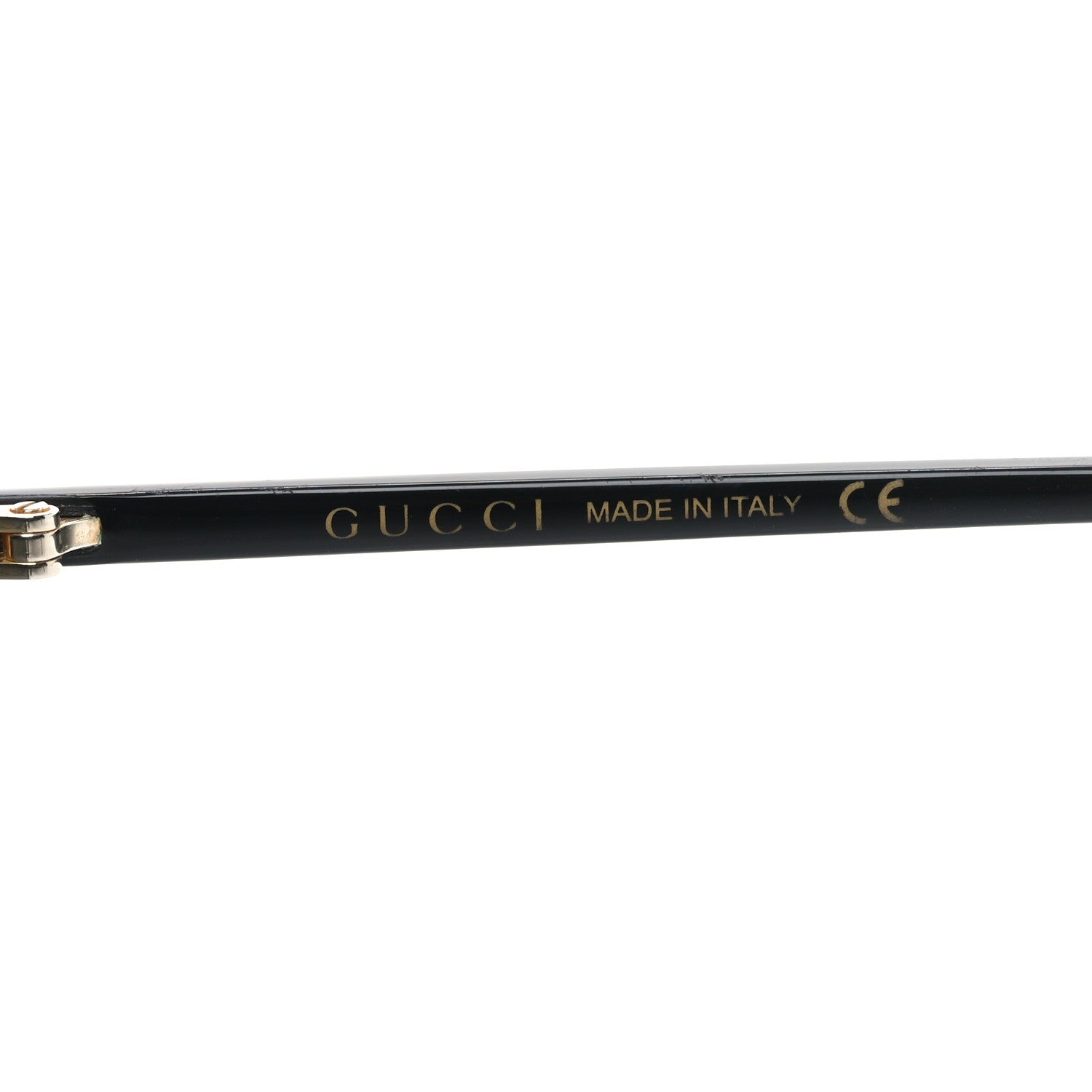 Acetate Brow Bar Aviator Sunglasses GG0545S Black