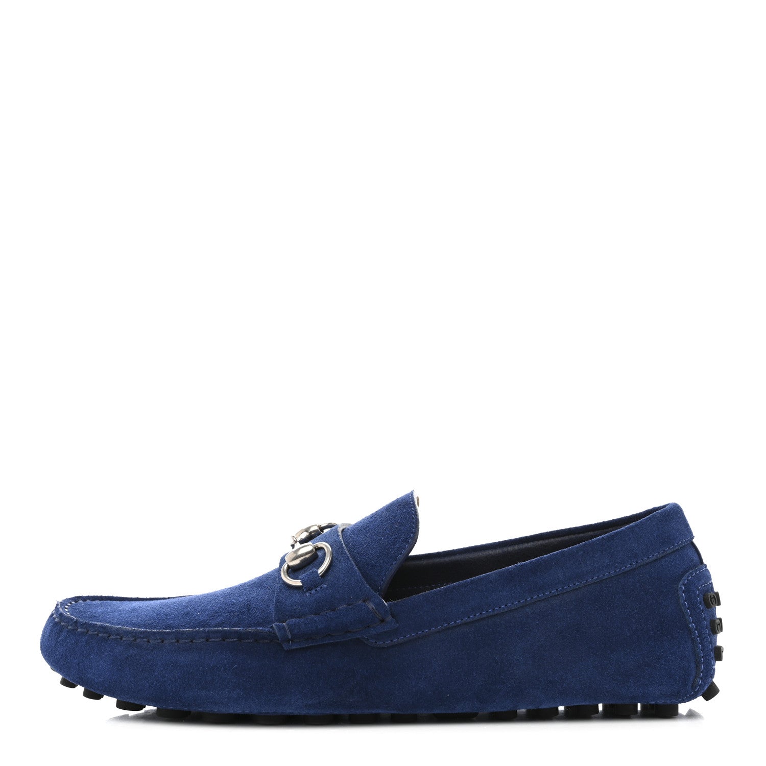 Suede Mens Horsebit Driver Loafers 8 Royale
