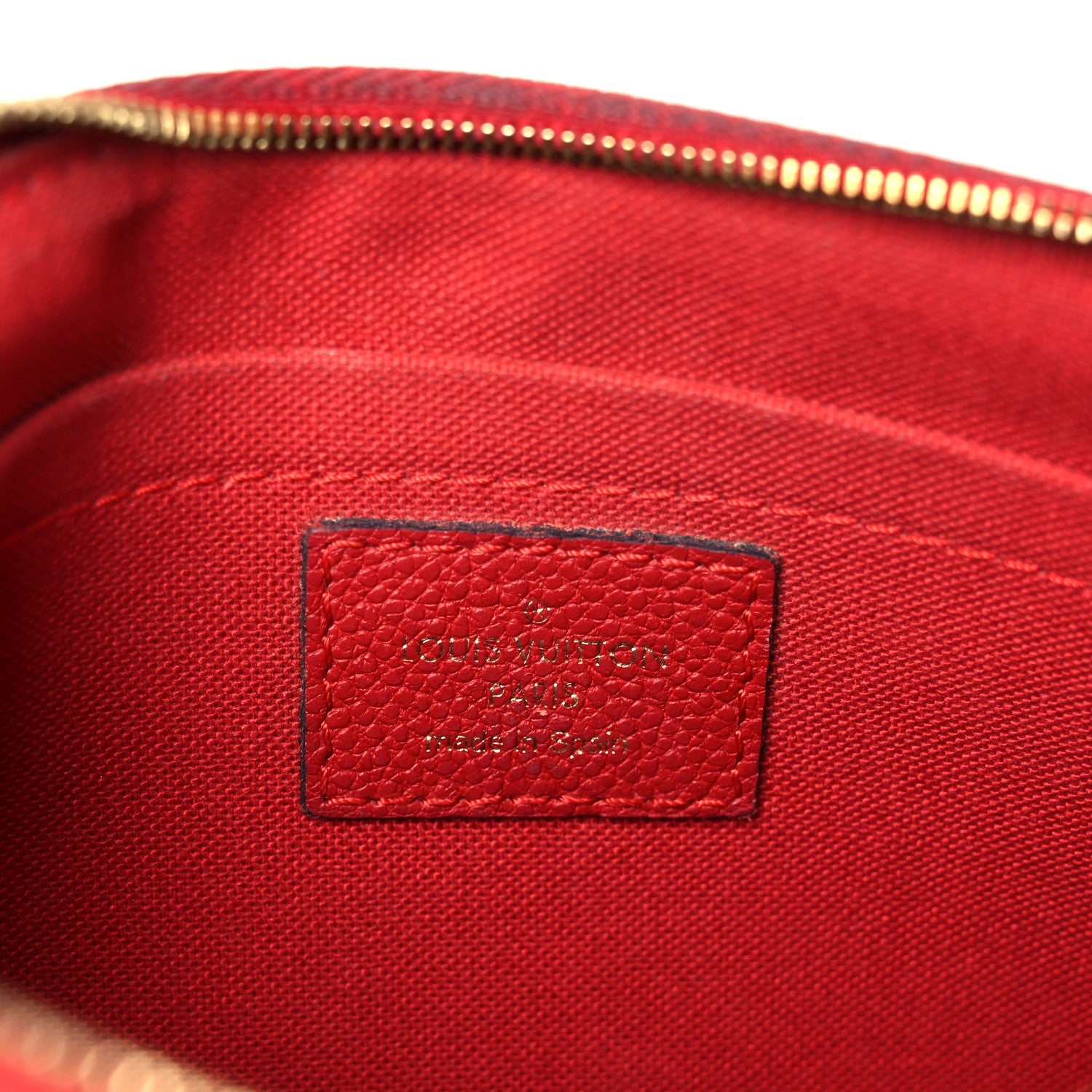Monogram Pallas Clutch Cherry