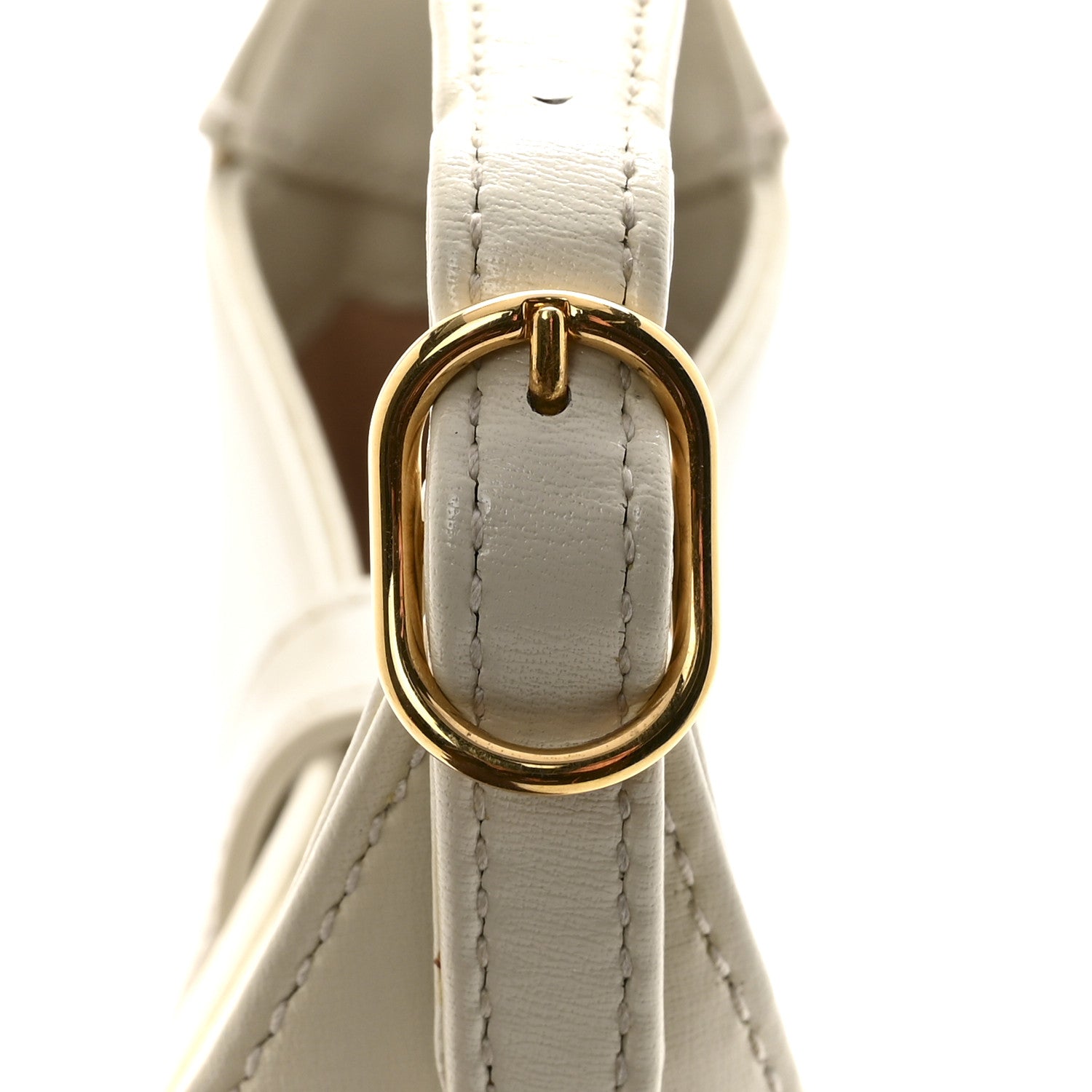 Boarded Dyana Lux Calfskin Mini Jackie 1961 Hobo Mystic White