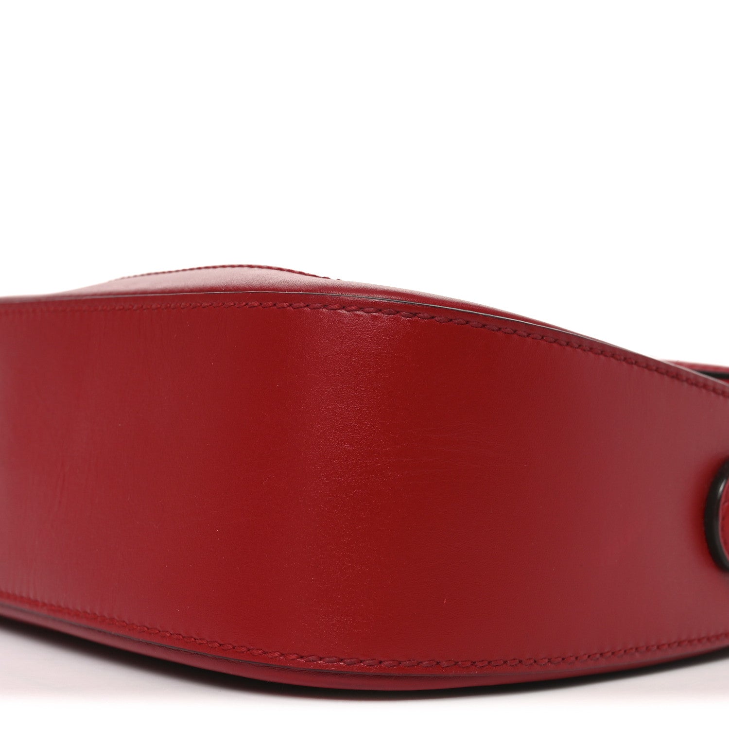 Monogram Ruinart Calfskin Medium Lady Web Shoulder Bag Beige Ebony Hibiscus Red