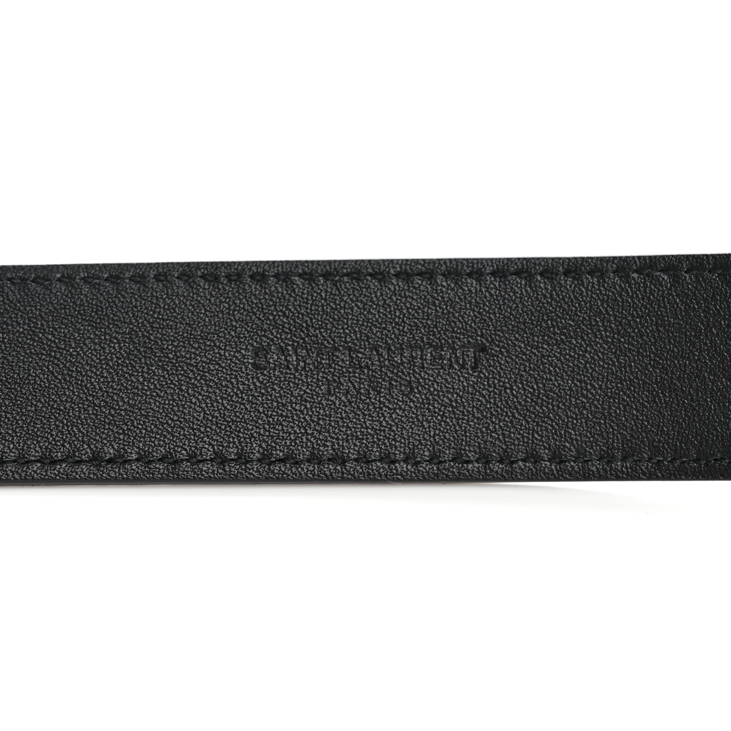 Lambskin Buckle Belt 95 38 Black