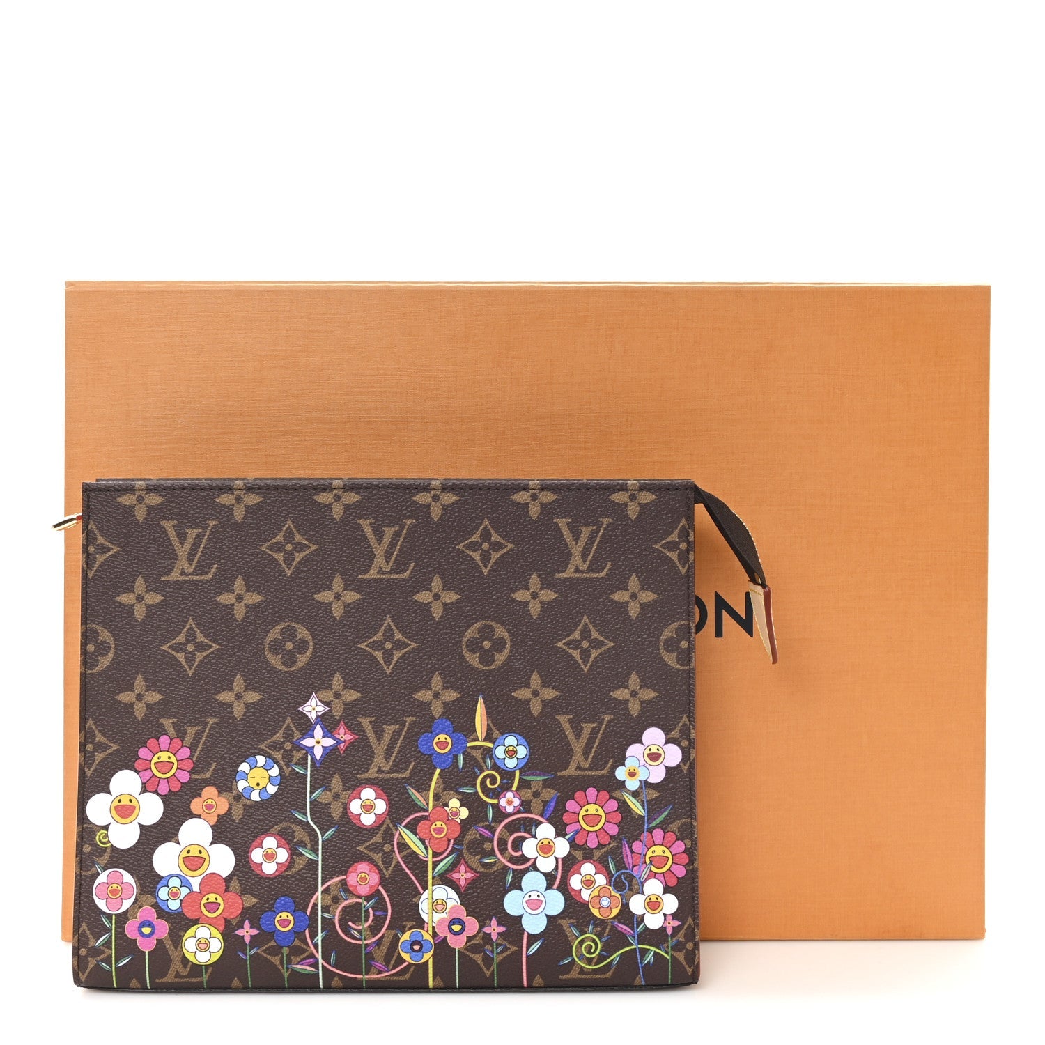 LV X TM Monogram Flowers Toiletry Pouch 26