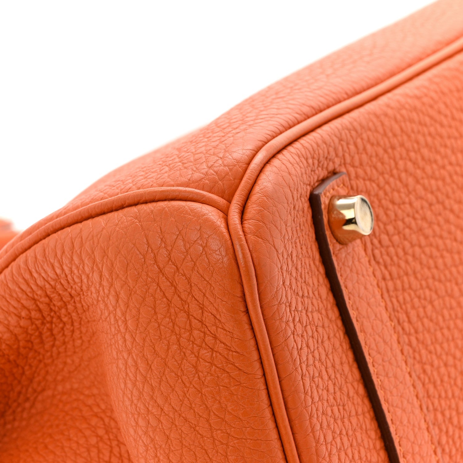 Togo Birkin 35 Orange