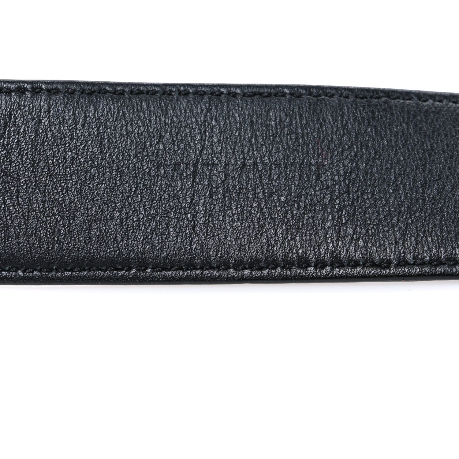 Smooth Calfskin Monogram Square Buckle 90 36 Belt Black