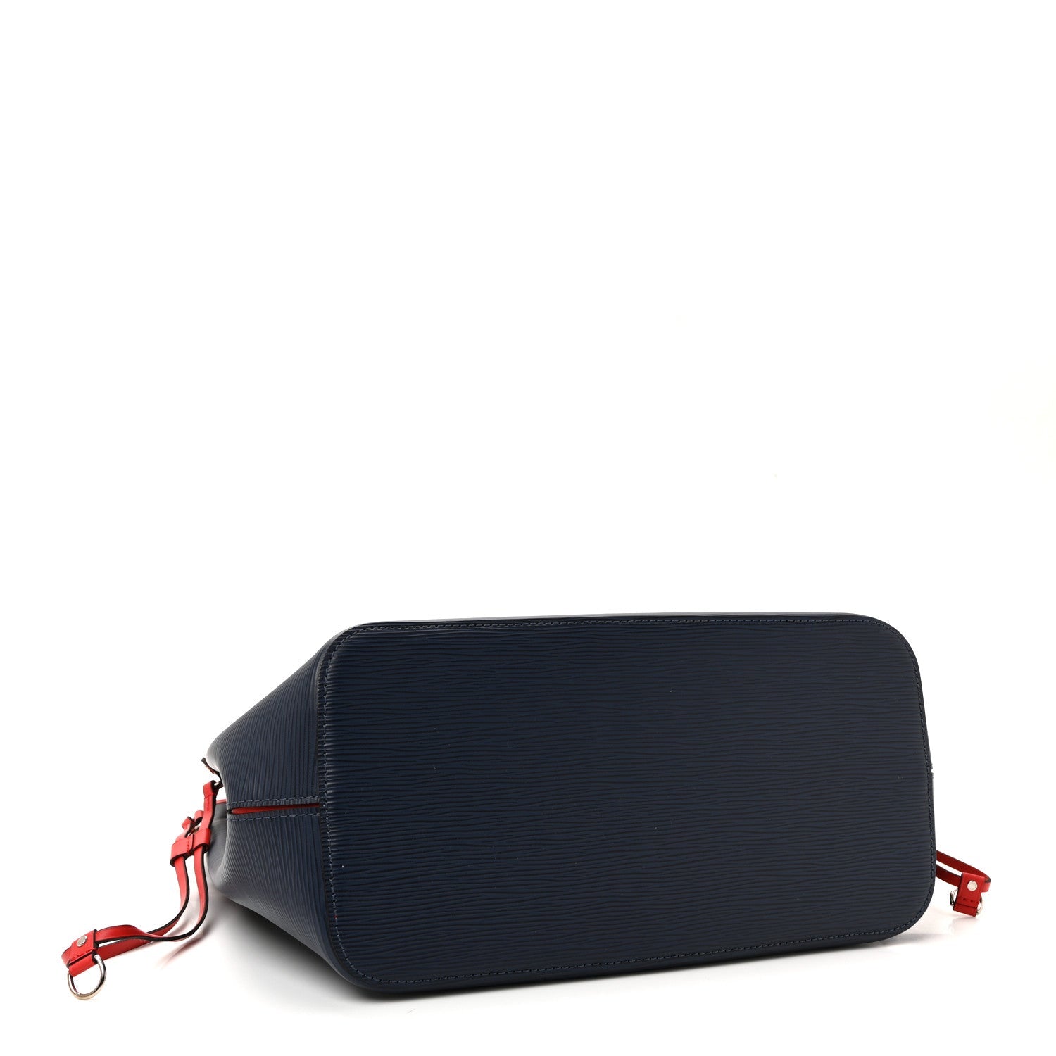 Epi Neverfull MM Indigo Coquelicot