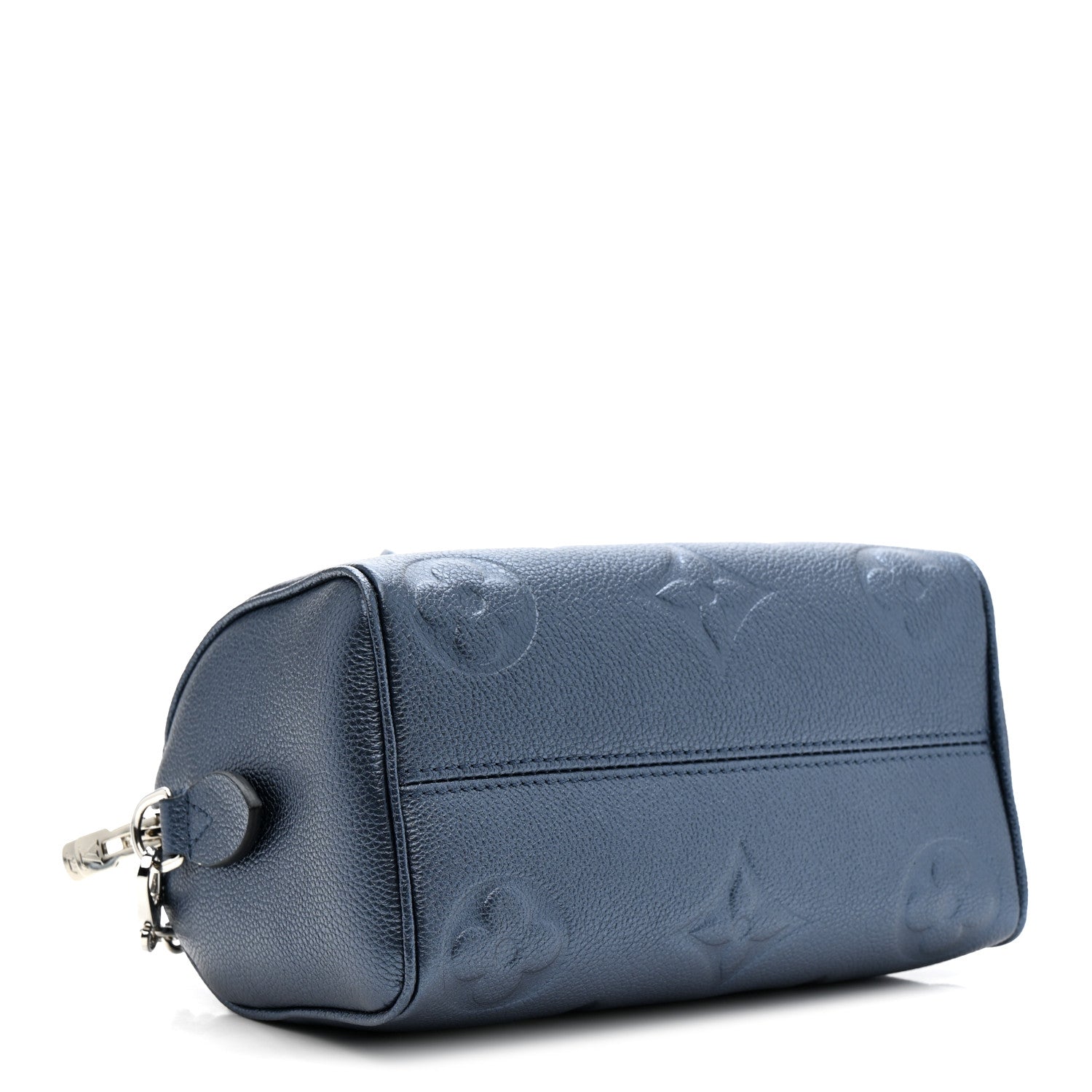 Metallic Empreinte Monogram Giant Speedy Bandouliere 20 Navy Nacre
