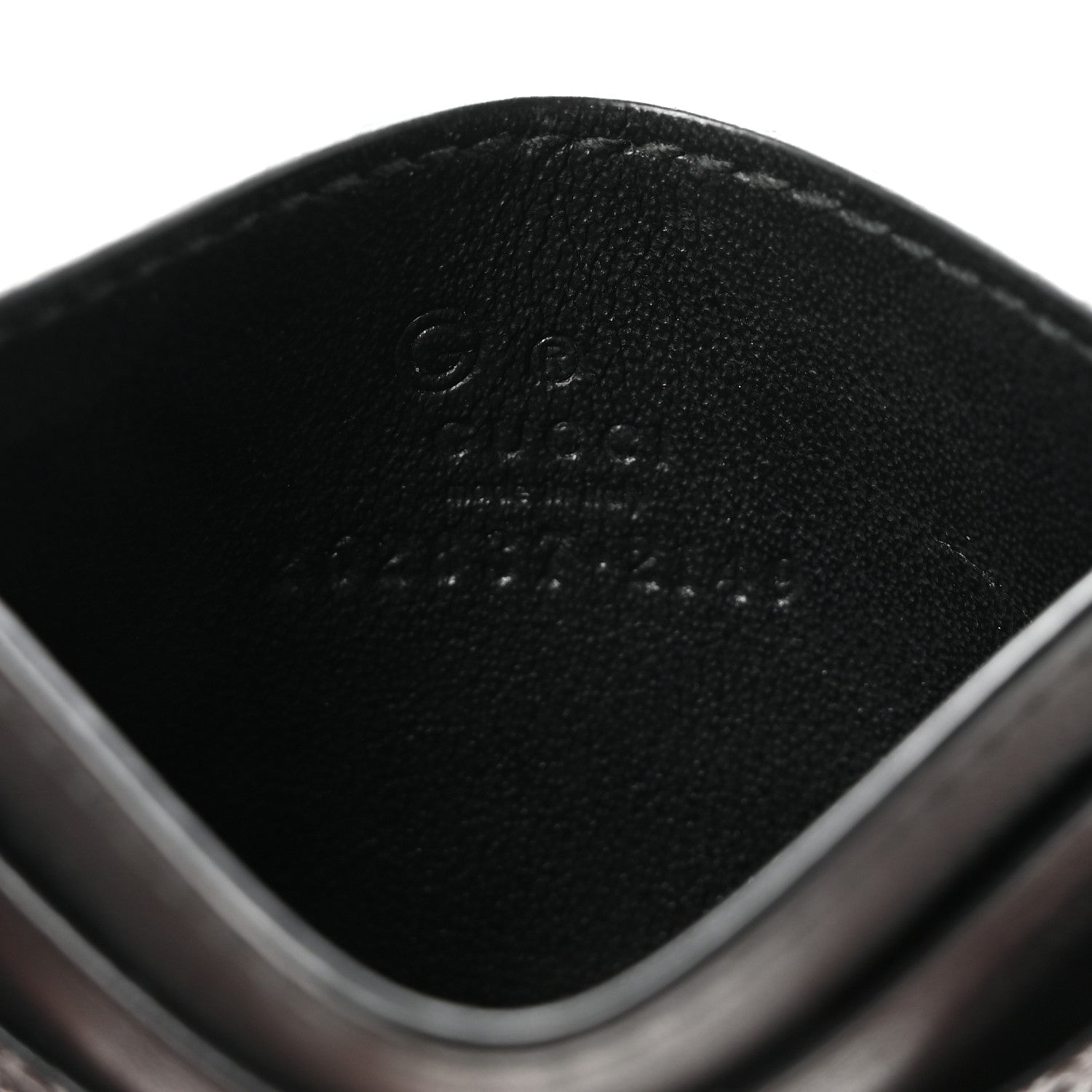 Microguccissima Card Holder Black