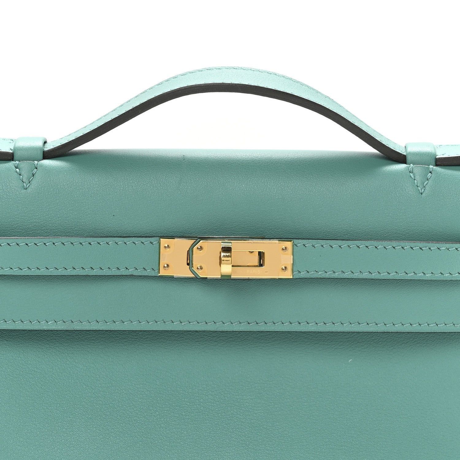 Swift Kelly Pochette Clutch Vert Verone