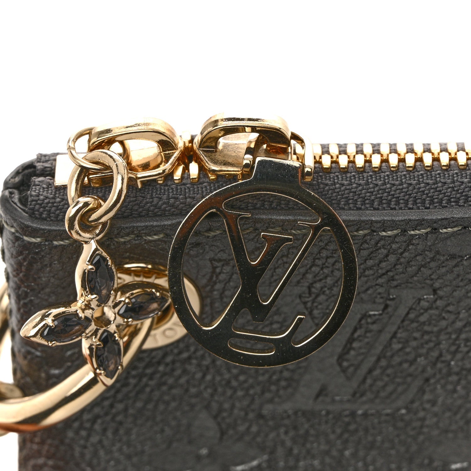 Shimmery Empreinte Pochette Sevres Gun Metal