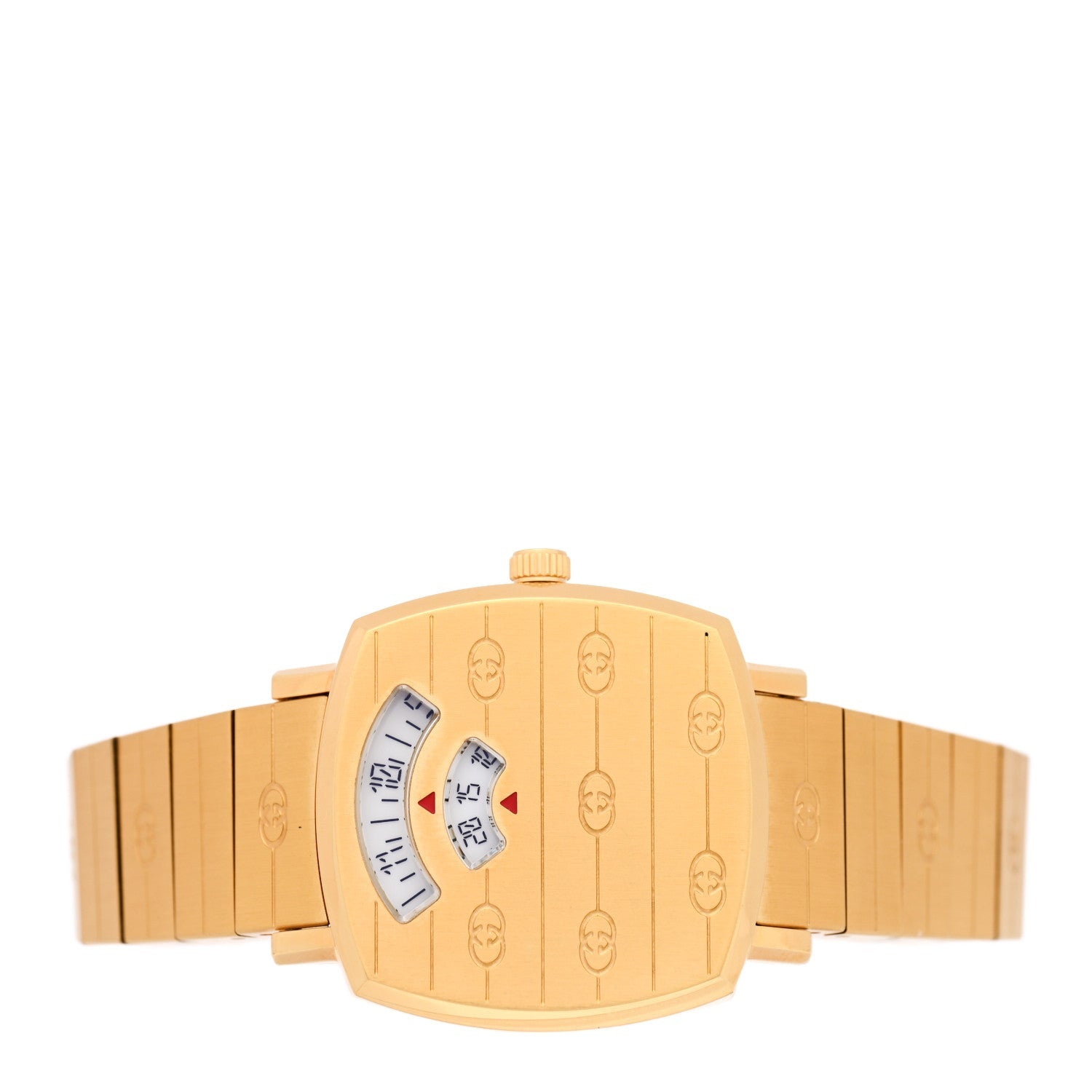 Stainless Steel 27mm Grip Quartz Watch Gold