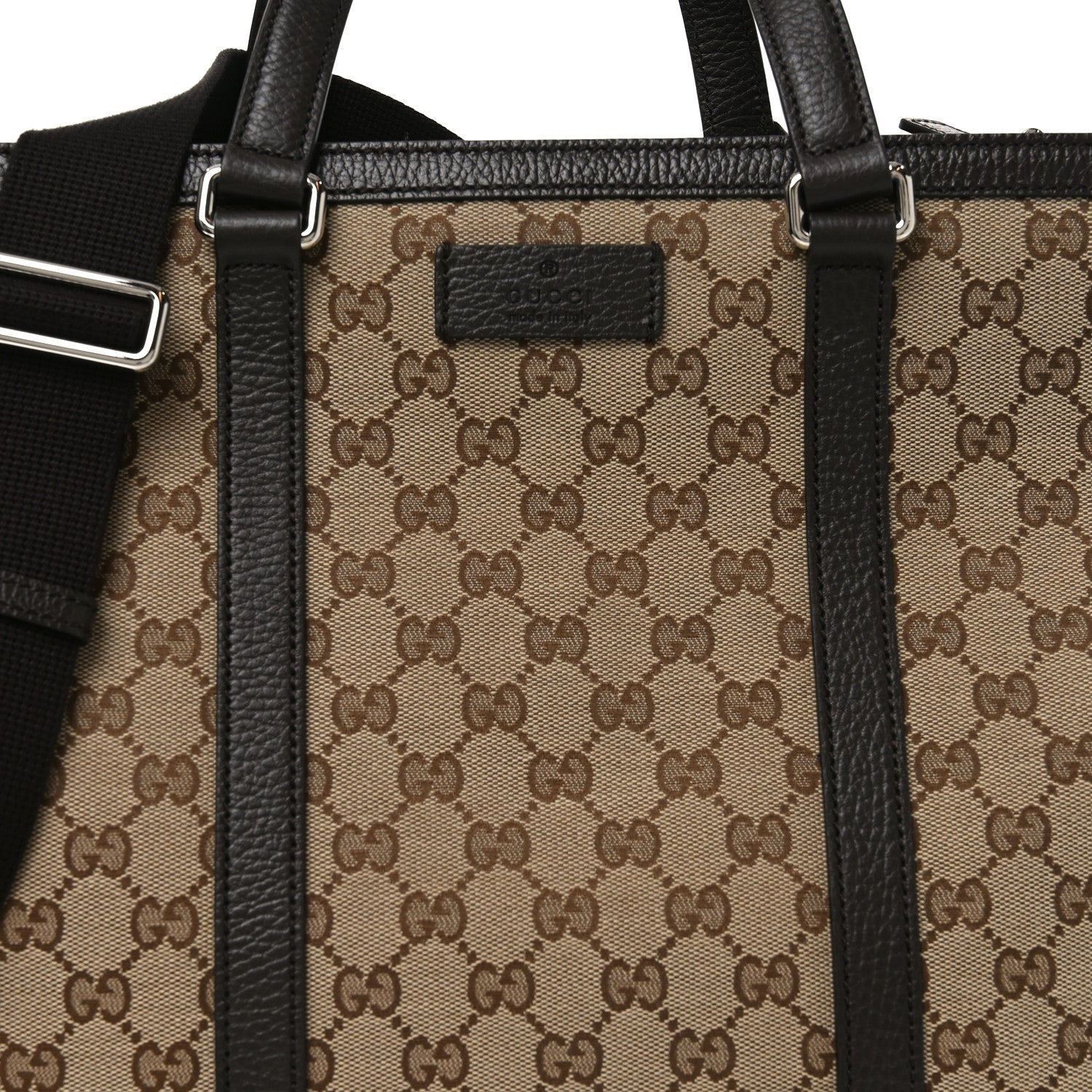 GG Monogram Large Joy Tote Bag Dark Brown