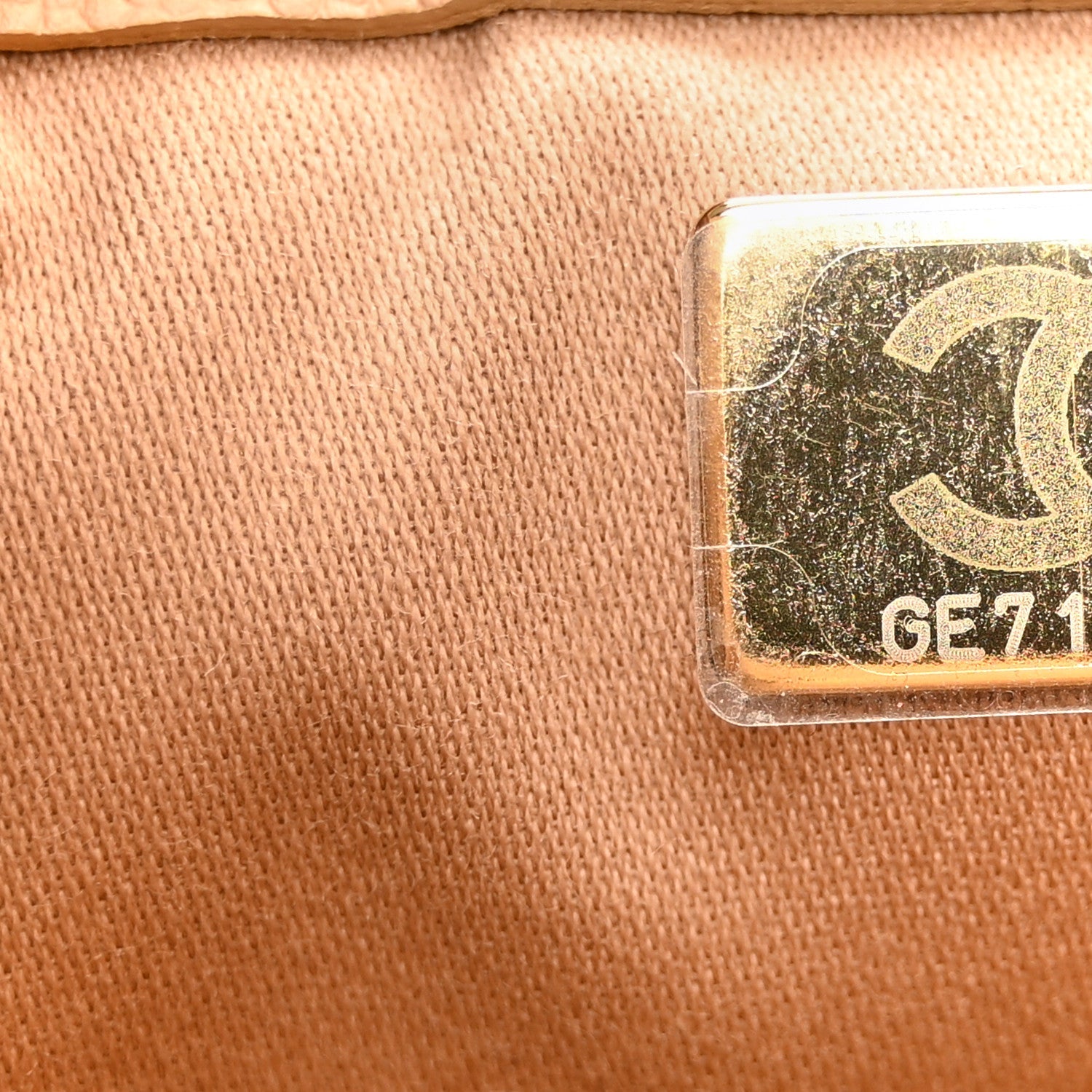Caviar Quilted Mini Chanel 25 Handbag Beige