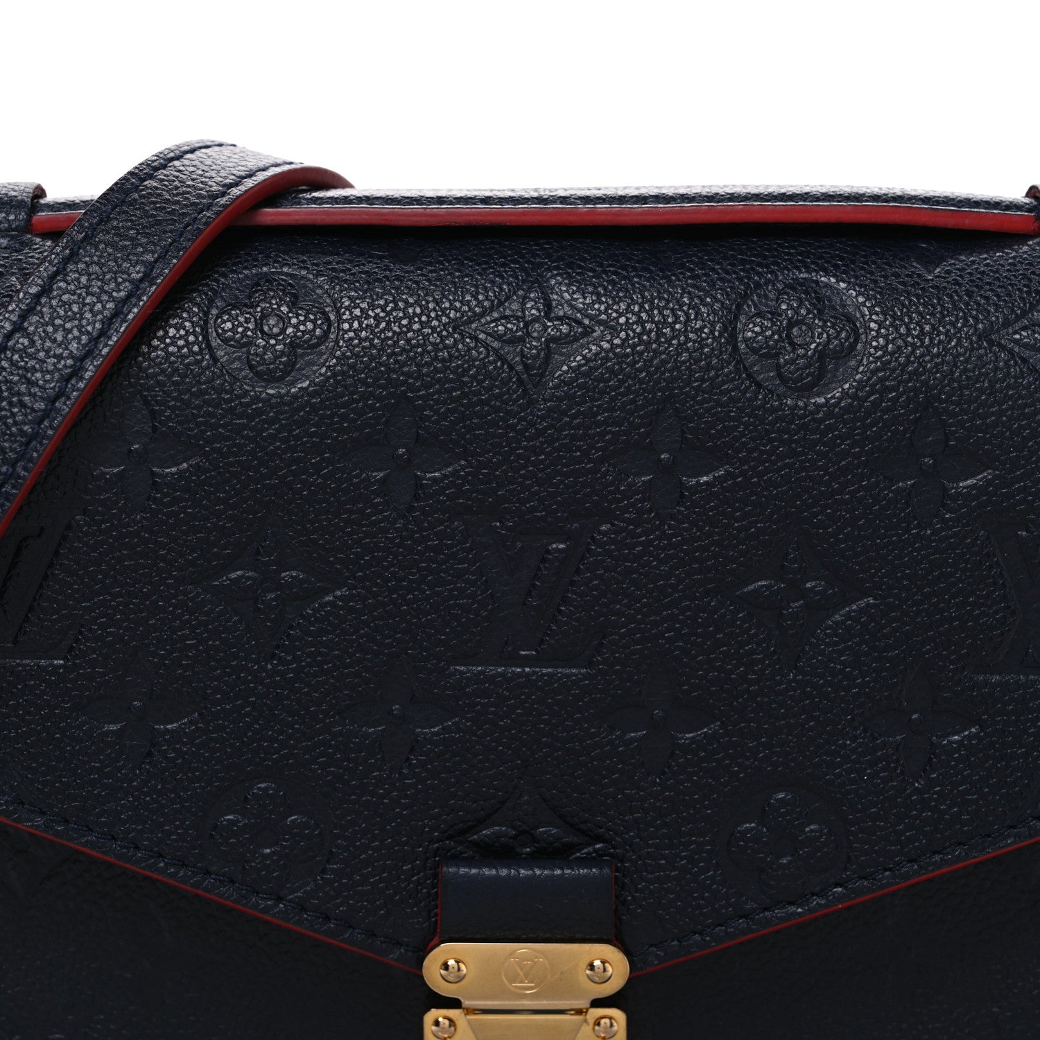 Empreinte Pochette Metis Marine Rouge