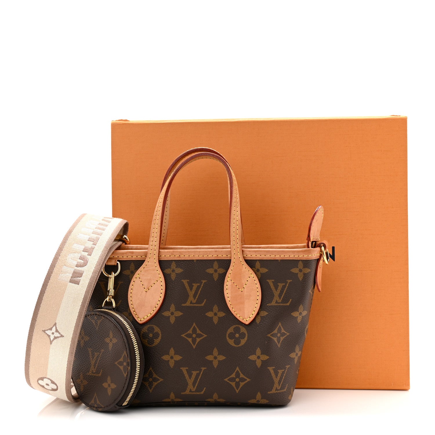 Monogram Neverfull BB Beige