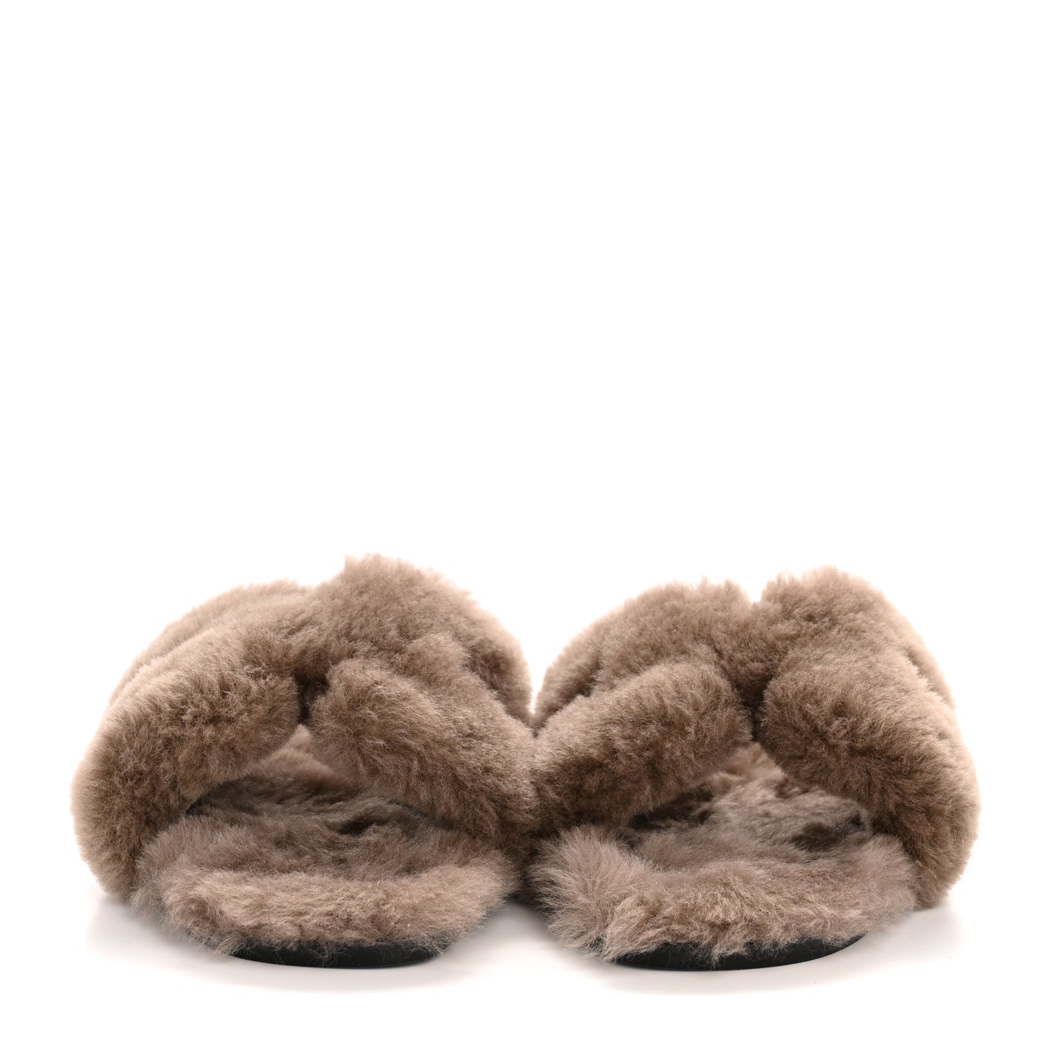 Woolskin Oran Sandals 38.5 Etoupe