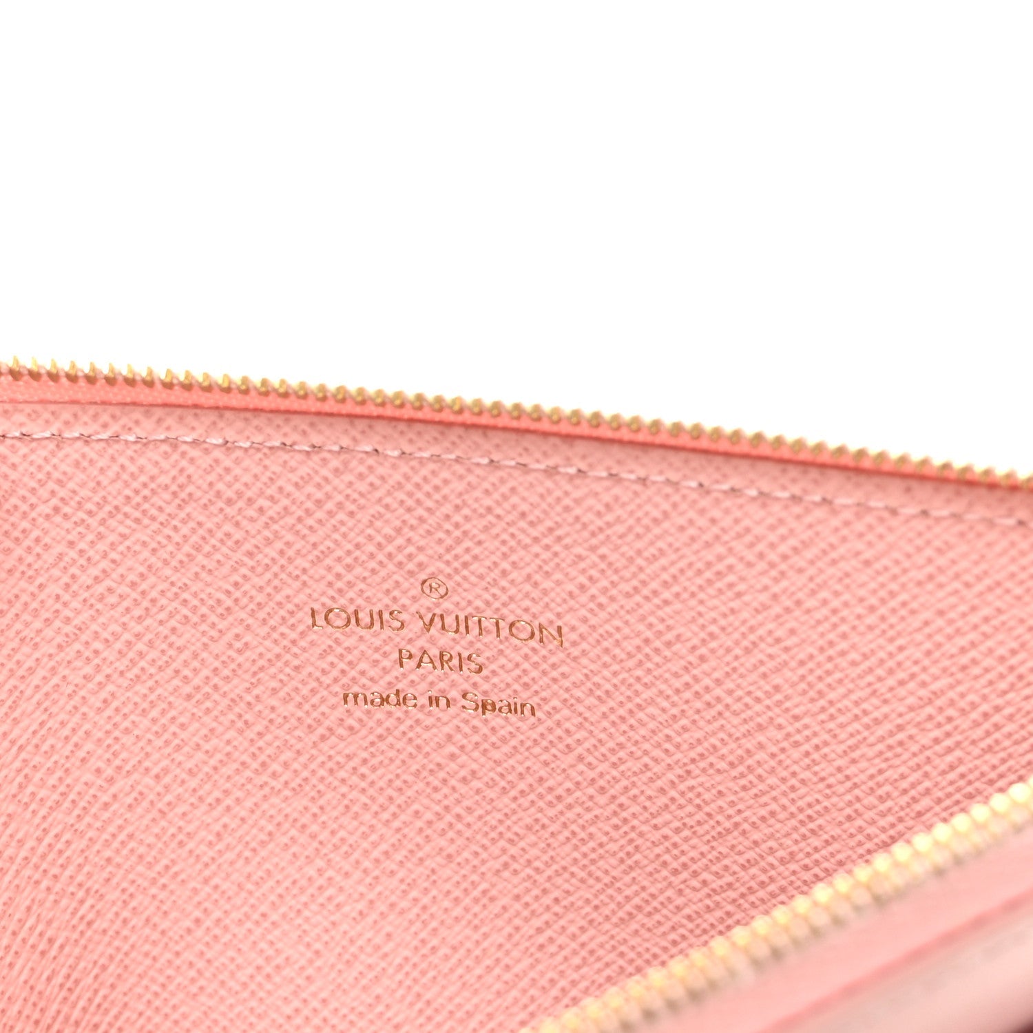 Damier Azur Slim Purse Rose Ballerine