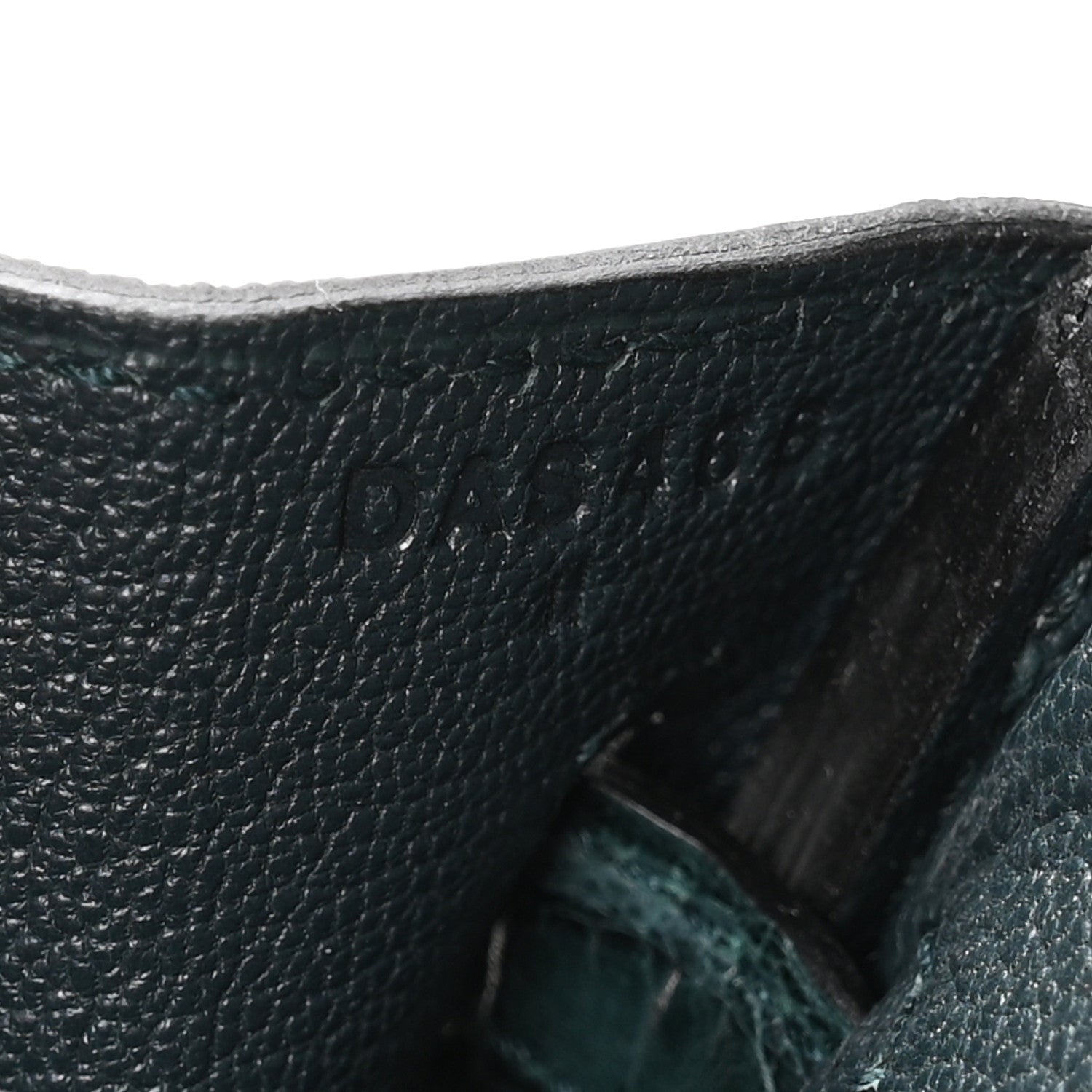 Togo Matte Alligator Birkin Touch 25 Vert Cypress