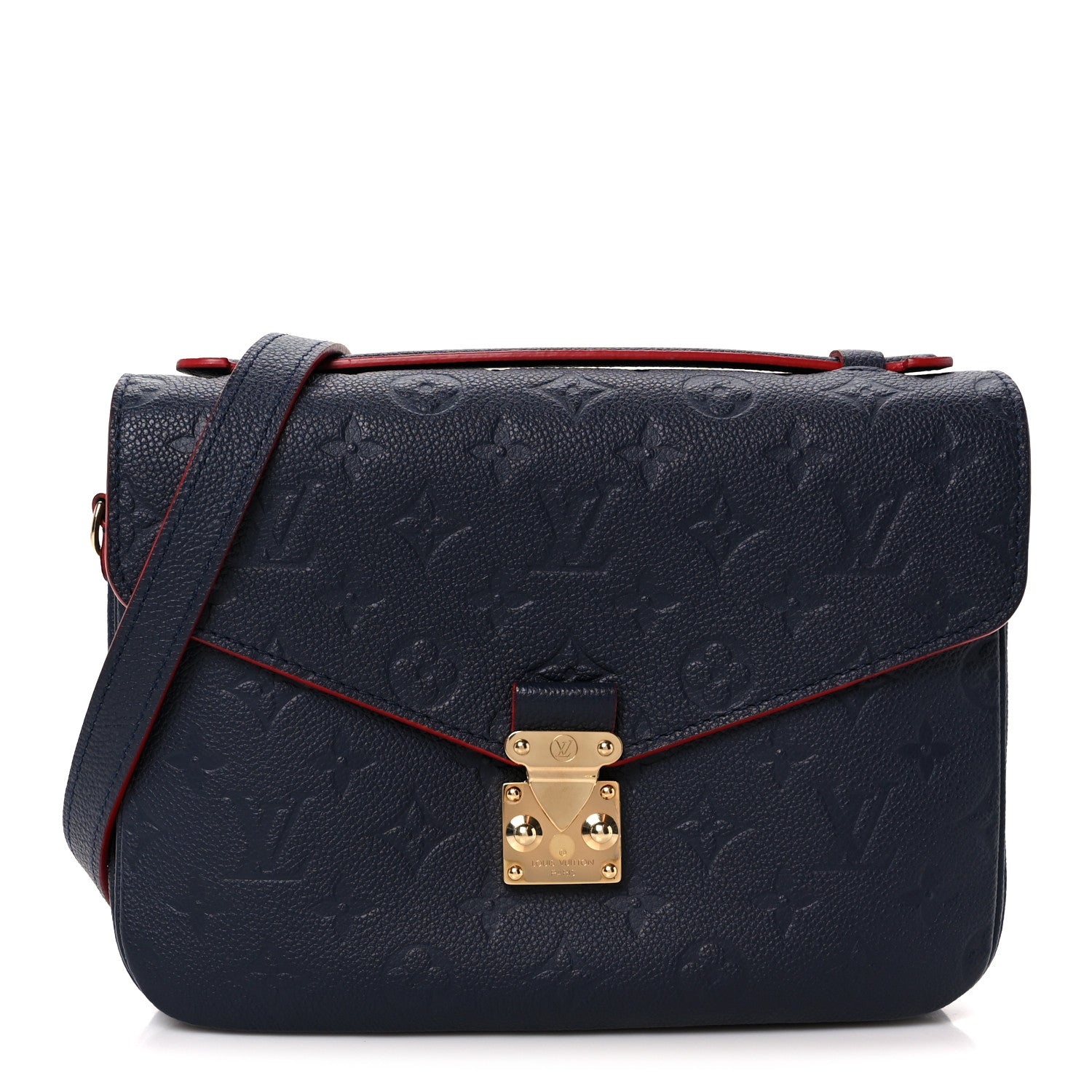 Empreinte Pochette Metis Marine Rouge