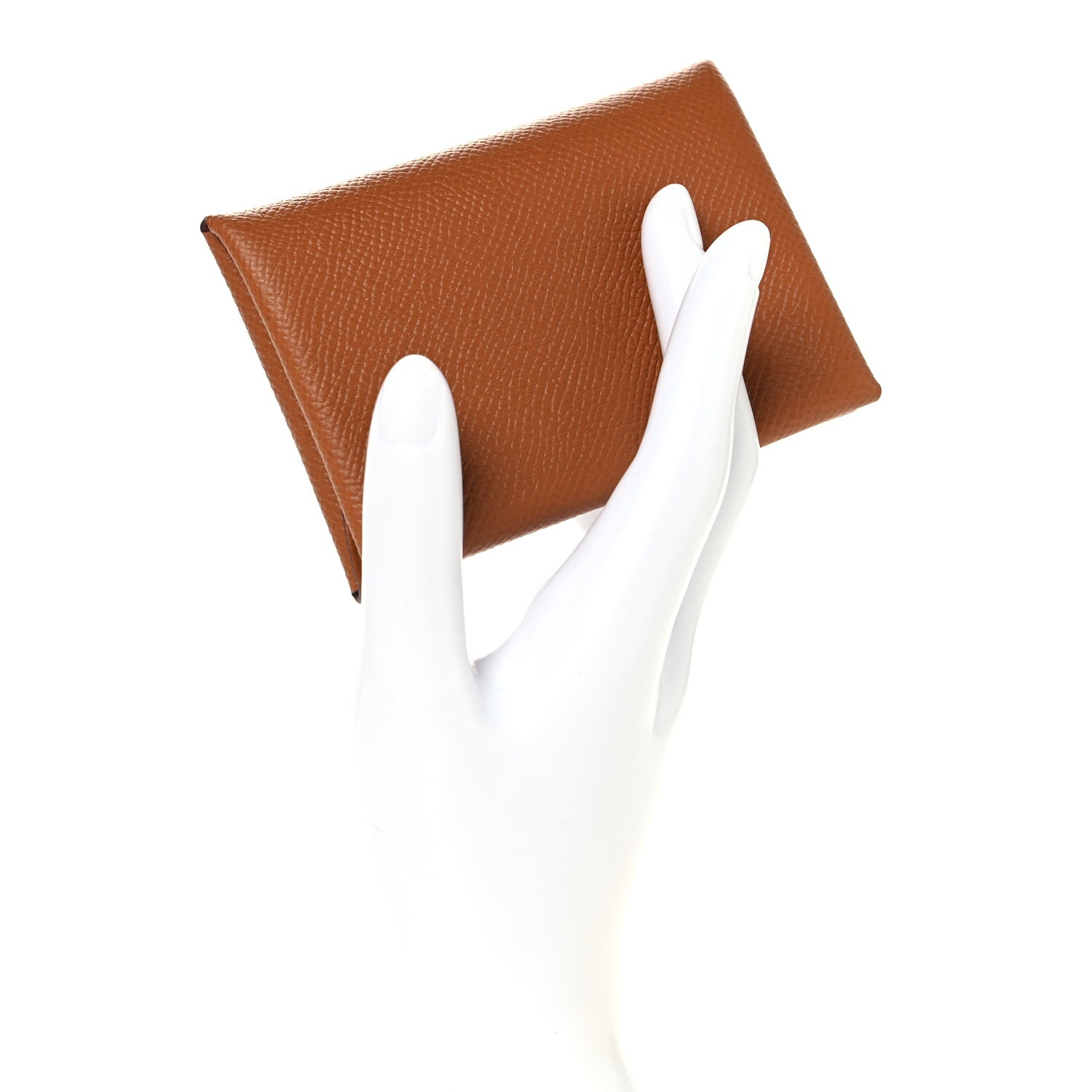 Epsom Calvi Duo Card Case Gold
