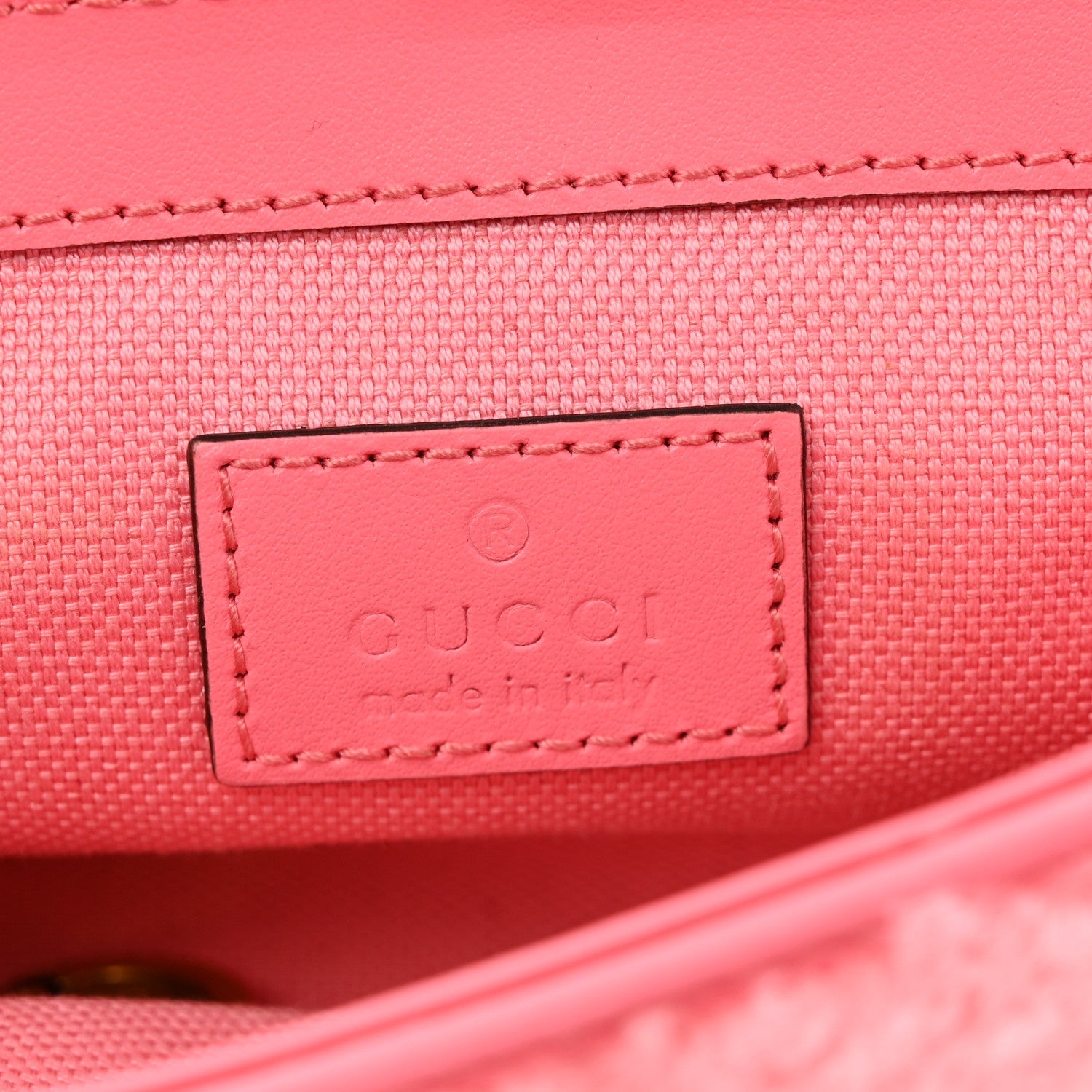 Shearling Matelasse Super Mini GG Marmont Shoulder Bag Lotus Pink