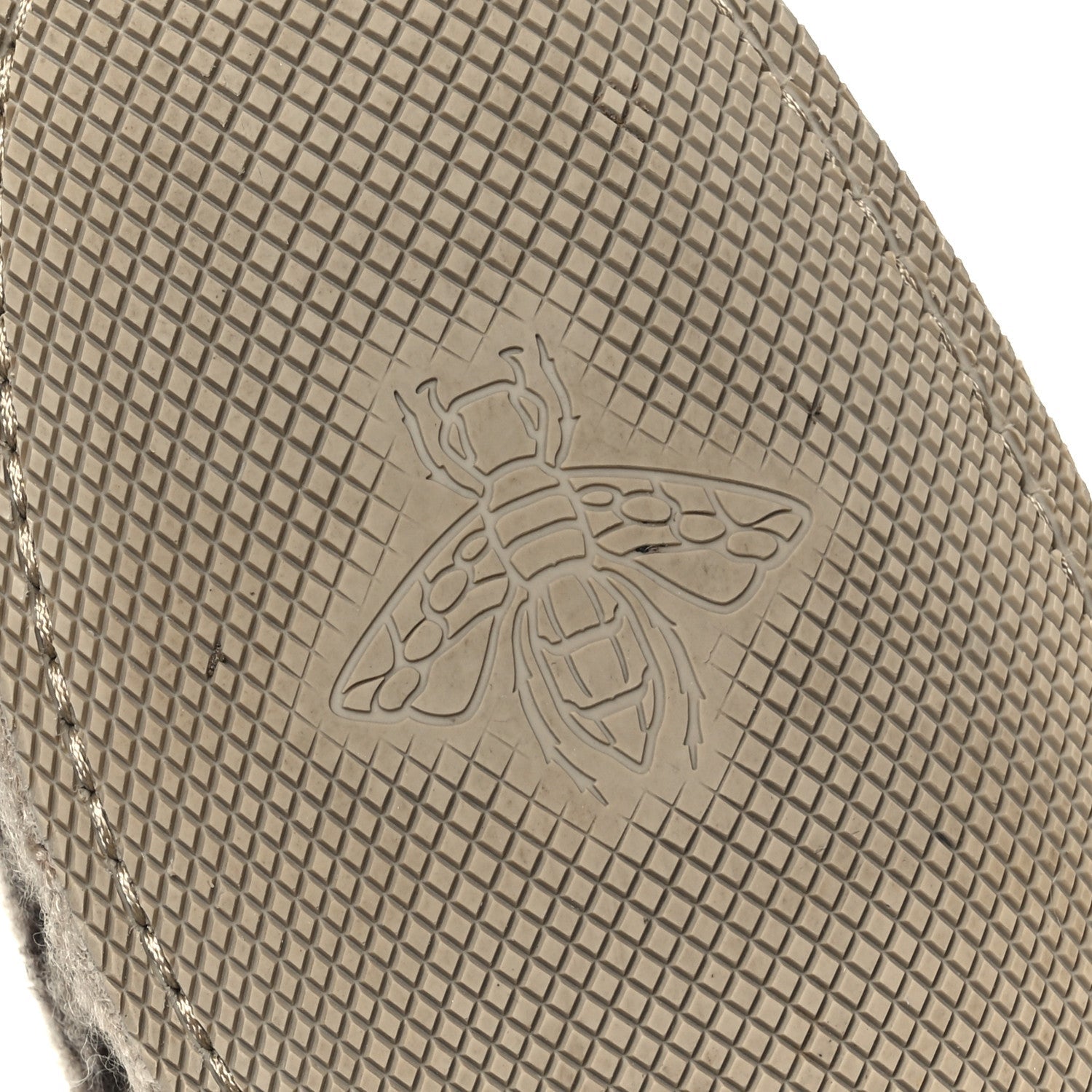 Covered Wool GG Monogram Mens Fria Horsebit Loafers 9 Beige Ebony Black Butterscotch