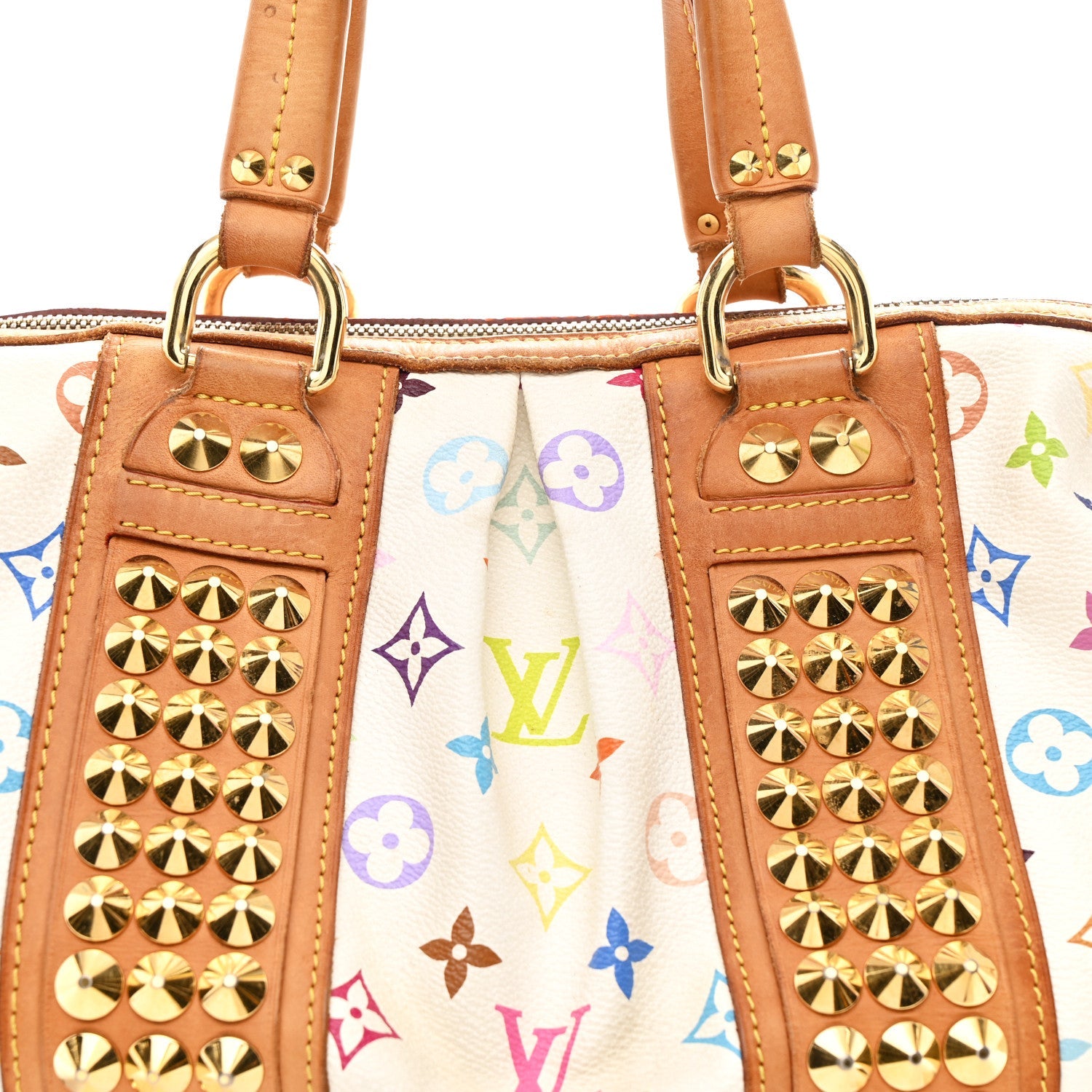 Monogram Multicolor Courtney MM White