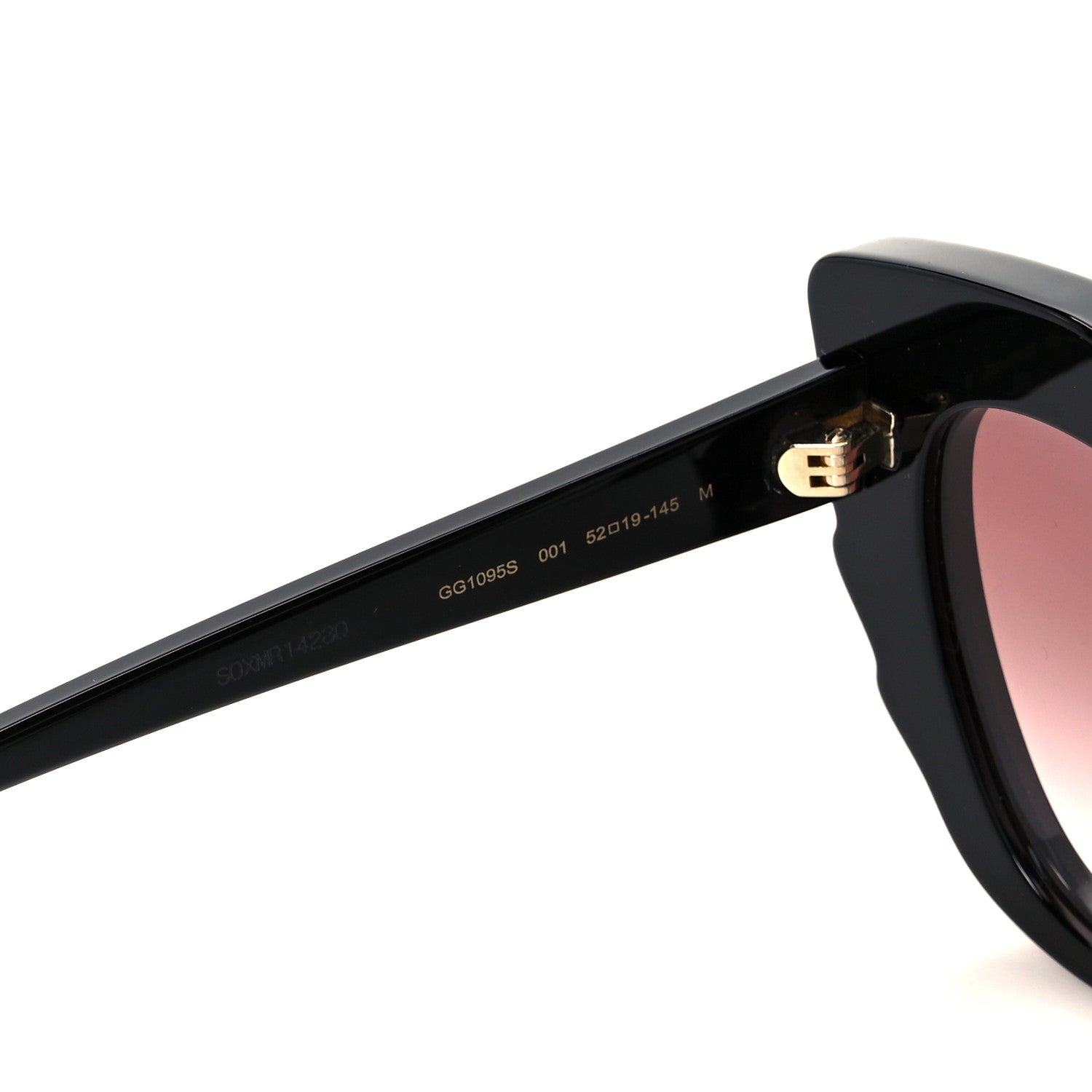 Acetate Crystal Sunglasses GG1095S Black
