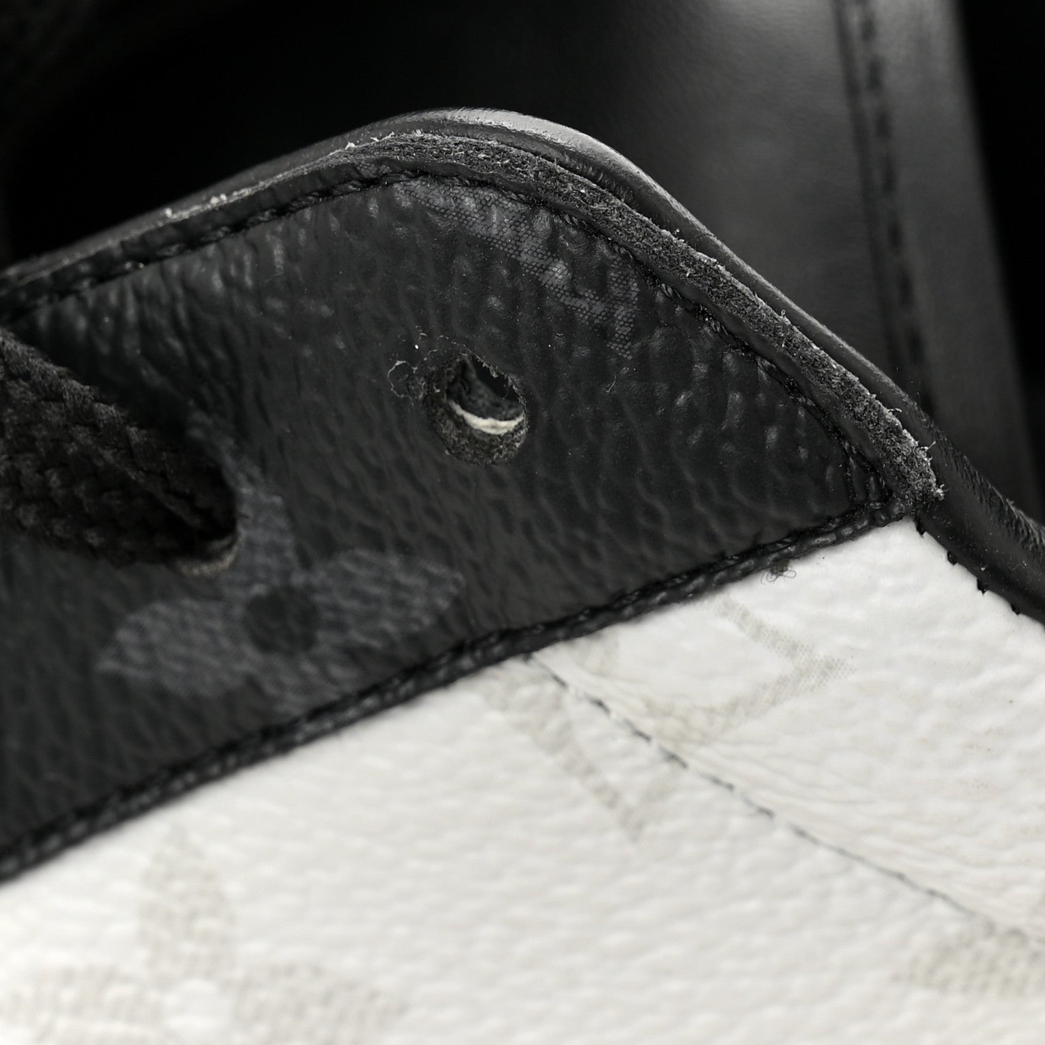 Calfskin Monogram Mens Rivoli Sneakers 9 White Black