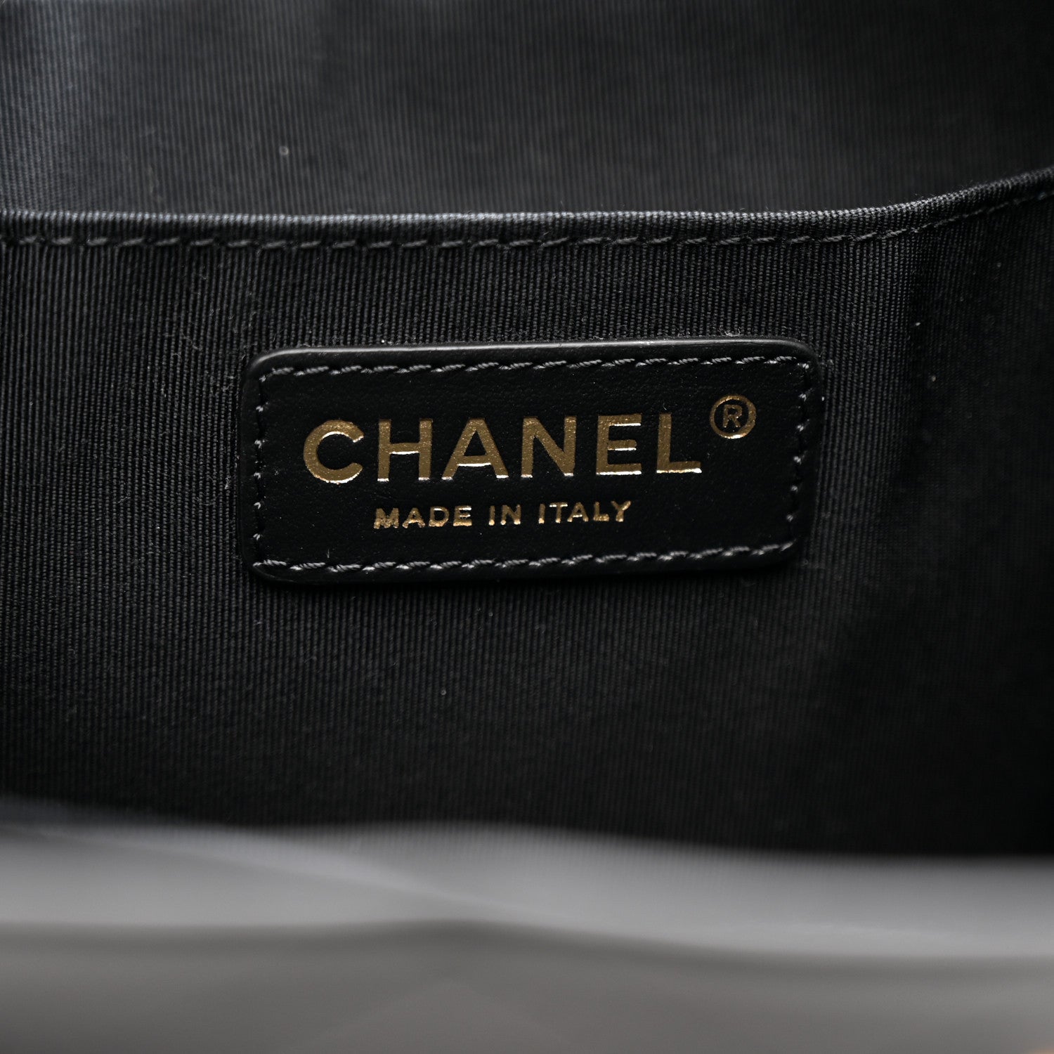 Calfskin Stitched Chain Top Handle Bucket Bag Black