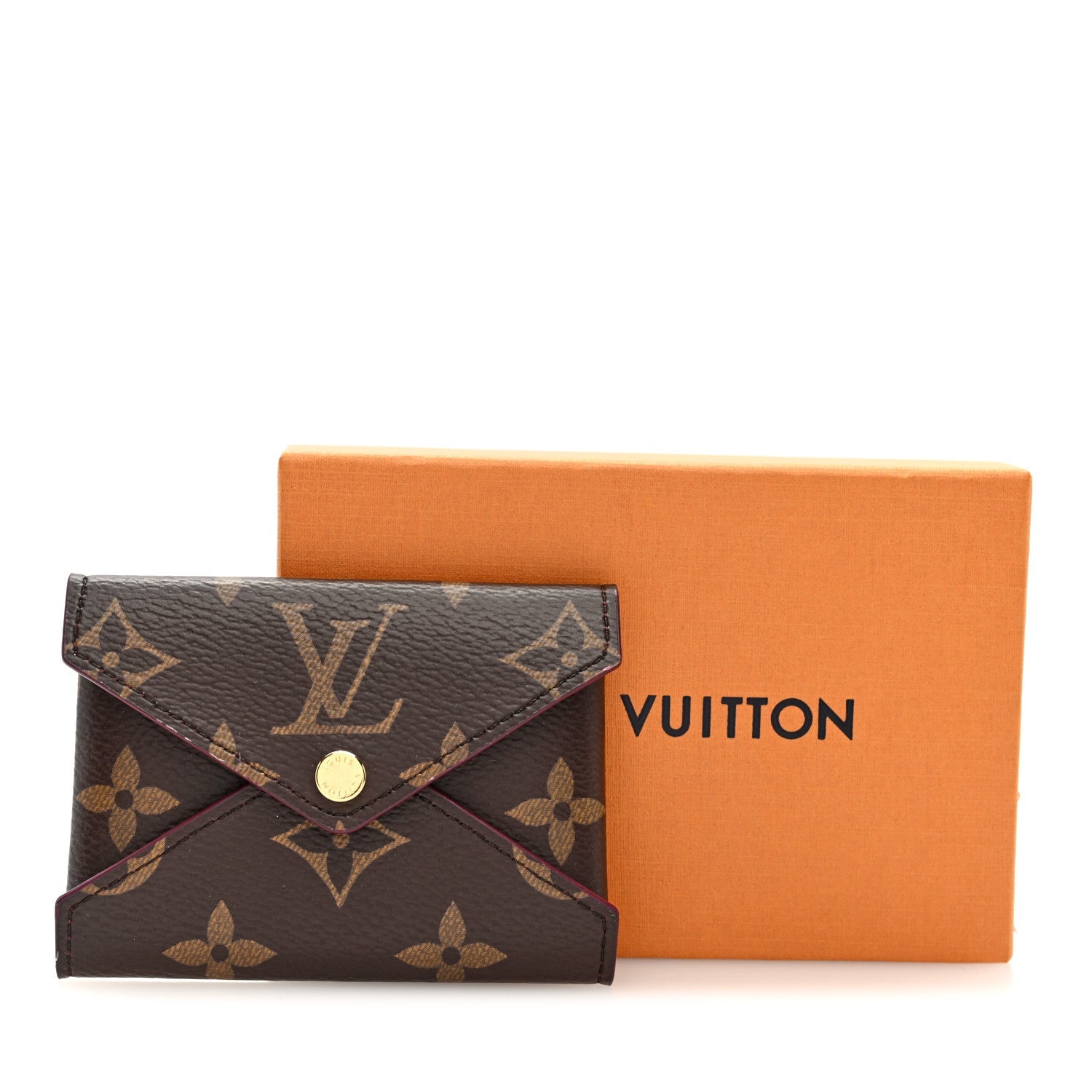 Monogram Small Kirigami Pochette Insert Fuchsia