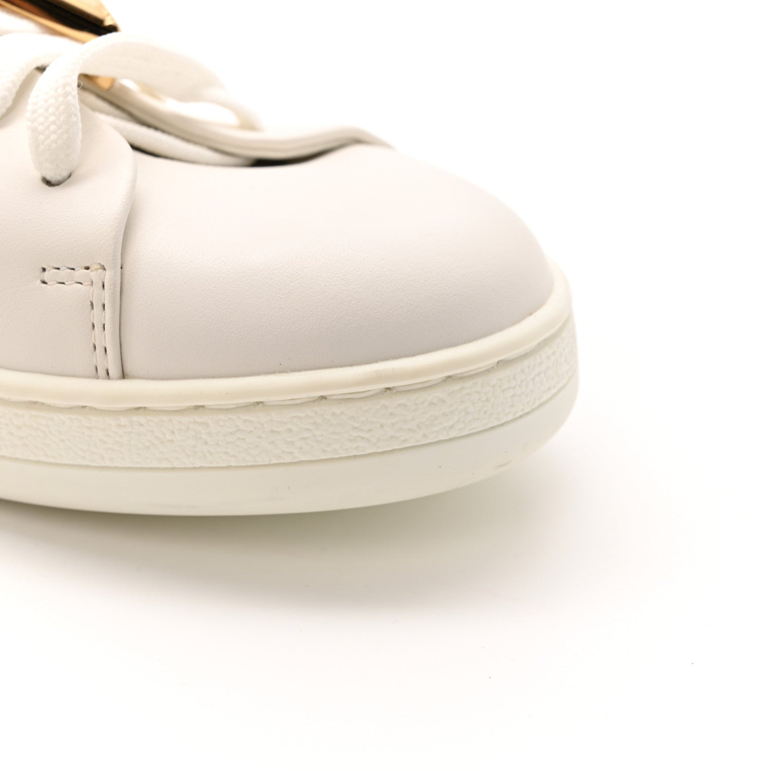 Calfskin Frontrow Sneakers 40 White