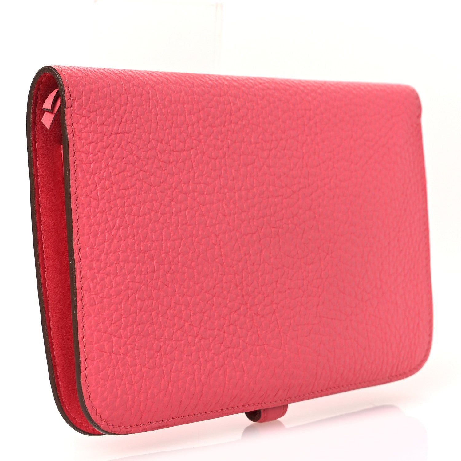 Togo Dogon Duo Wallet Rose Lipstick