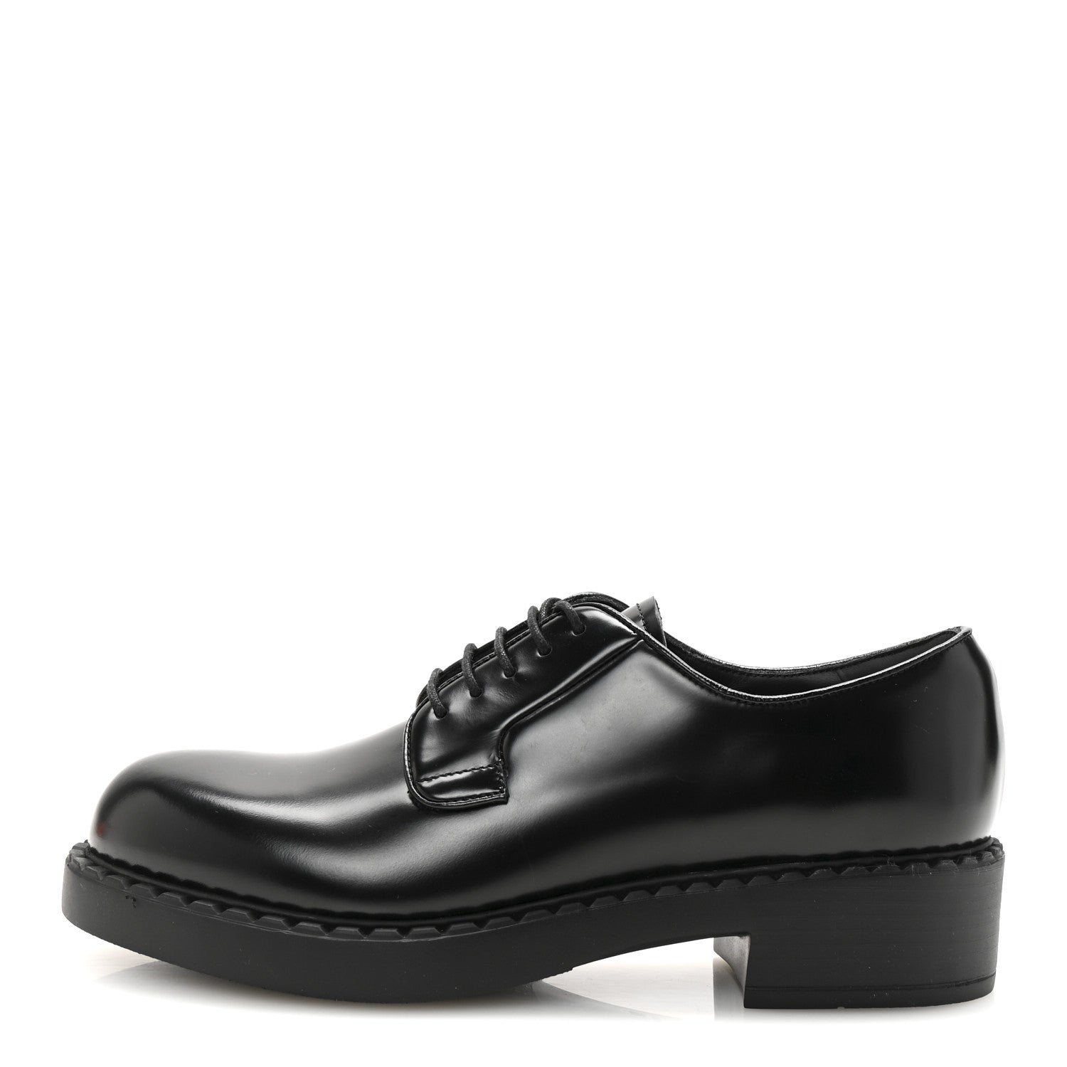 Spazzolato Lace Up 50mm Loafers 39 Black
