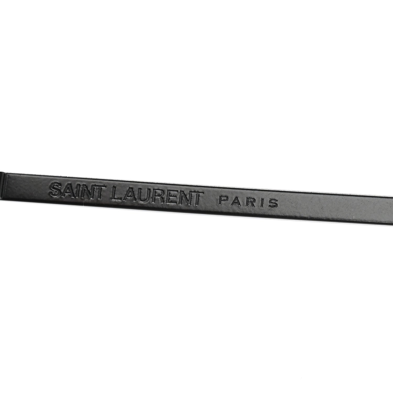 Acetate Rectangular SLM48SK Sunglasses Black