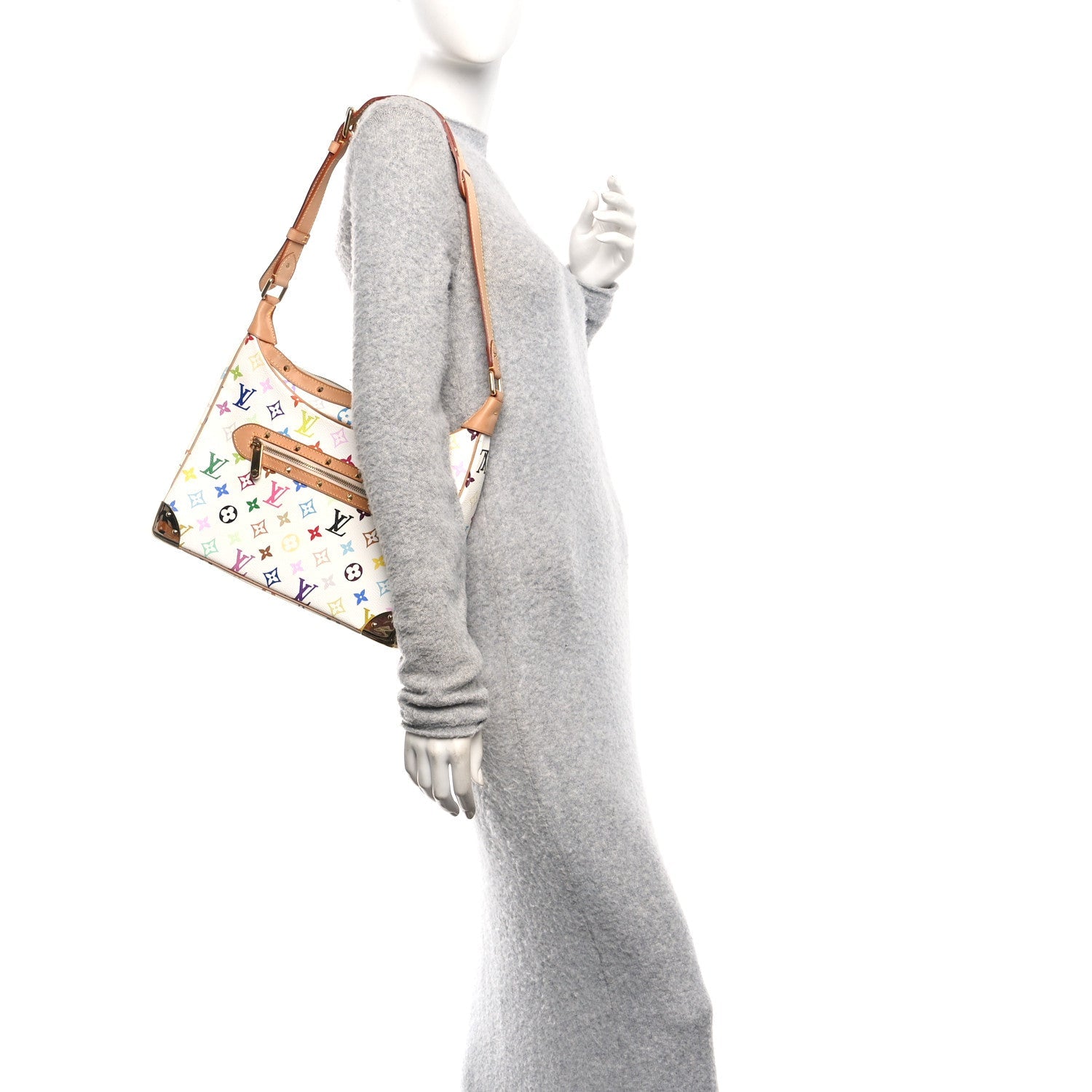 Monogram Multicolor Boulogne White