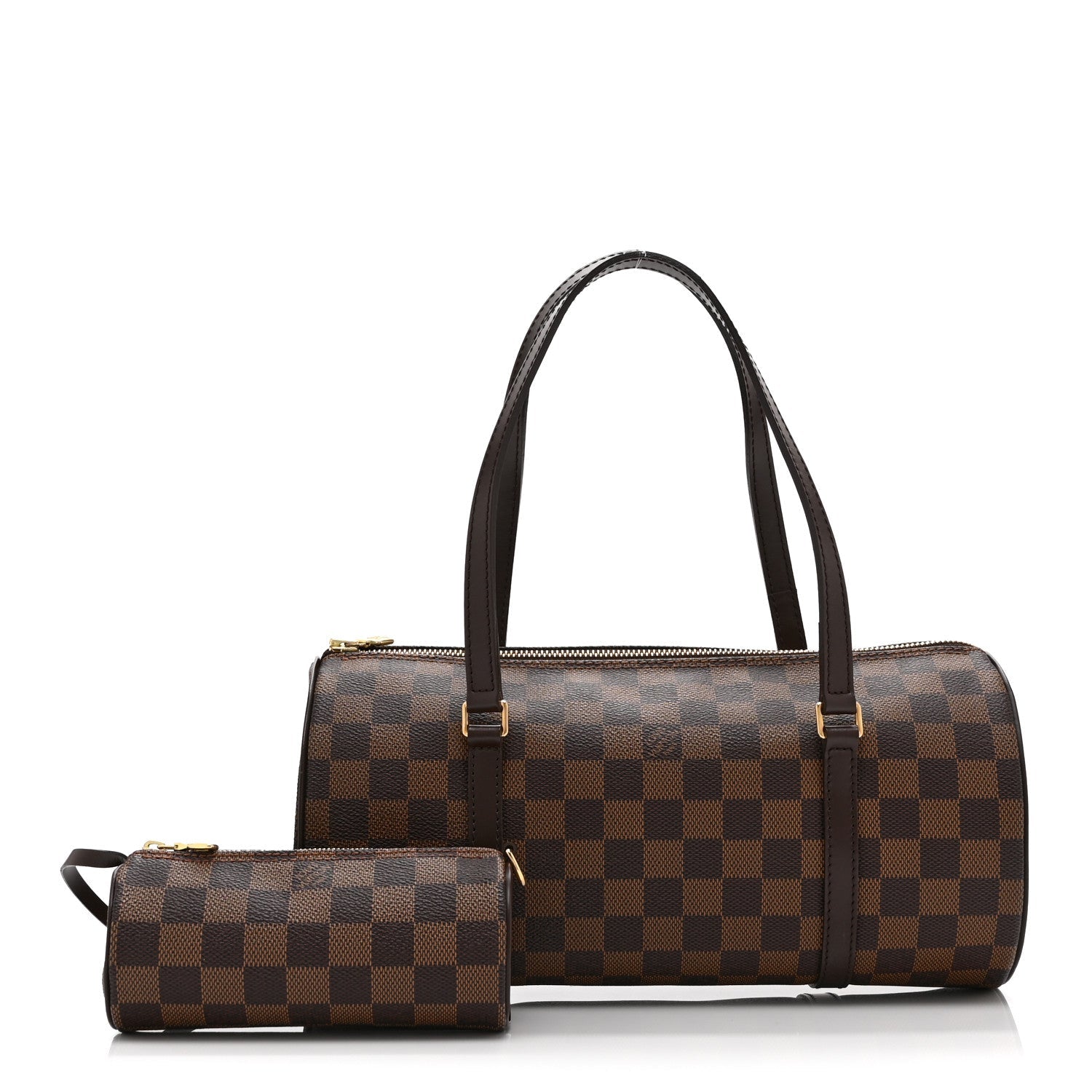 Damier Ebene Papillon 30 With Companion