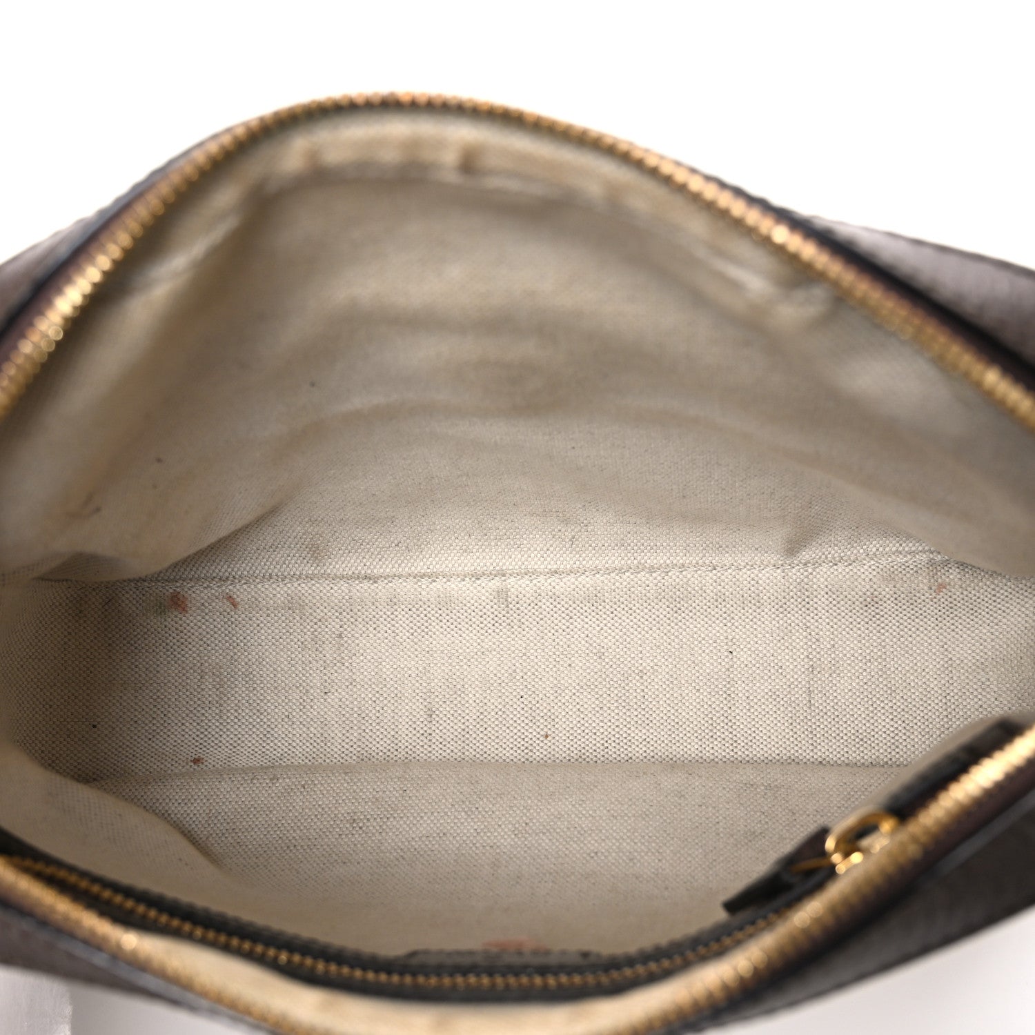 Monogram Jumbo GG Textured Dollar Calfskin Web Messenger Shoulder Bag Camel Ebony New Acero