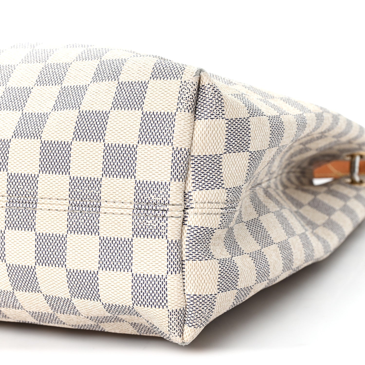 Damier Azur Graceful MM Rose Ballerine