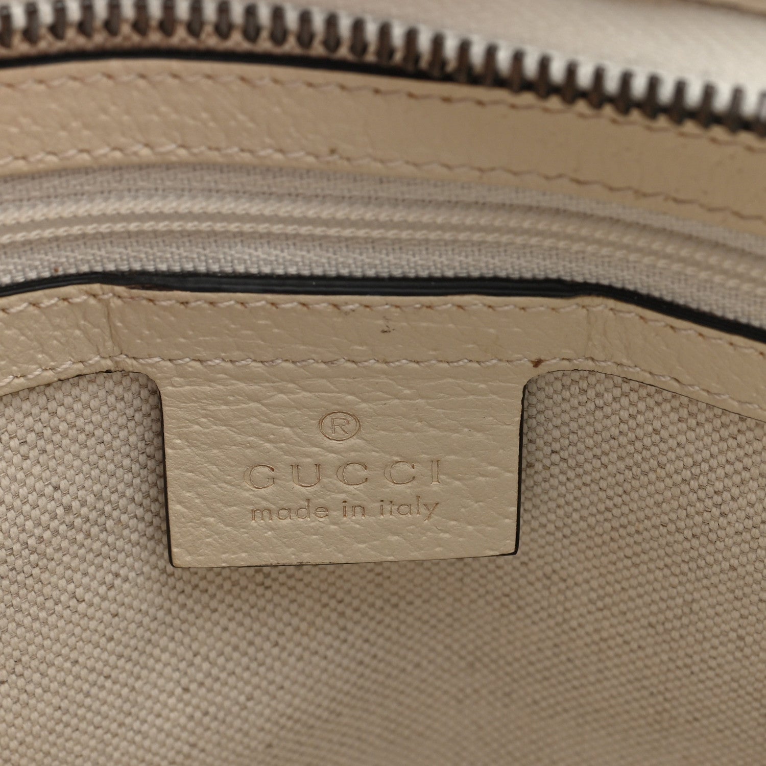 GG Supreme Monogram Web Toiletry Case White