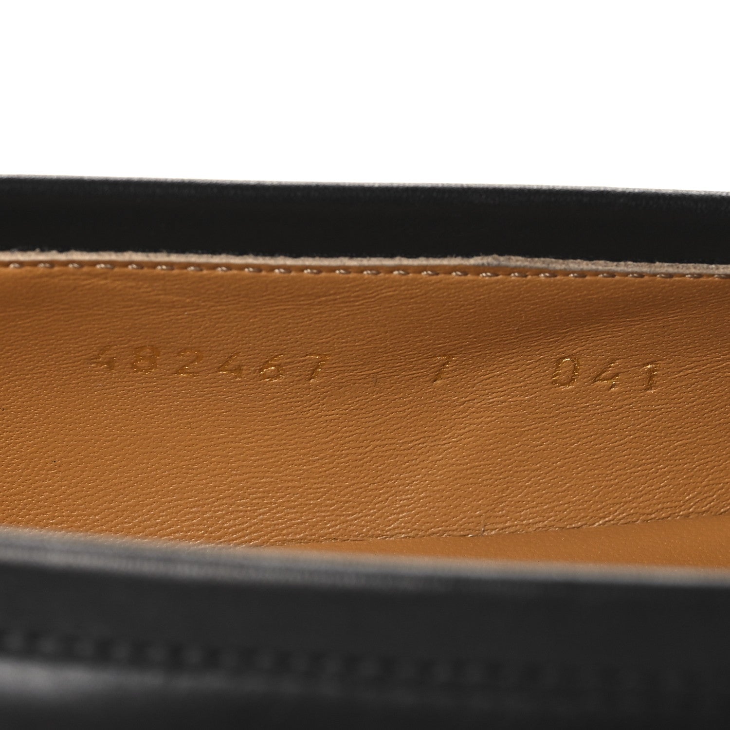 Calfskin Horsebit Mens Jordaan Loafers 7 Black