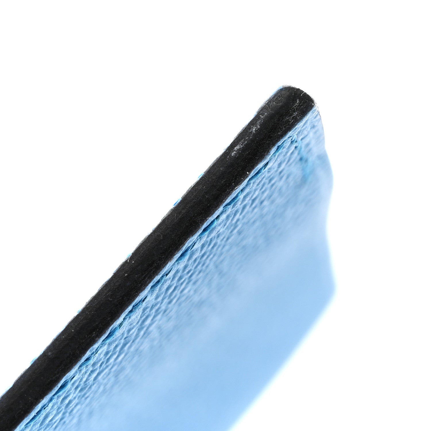 Epsom Tarmac Dot PM Passport Holder Bleu Zanzibar Rouge H