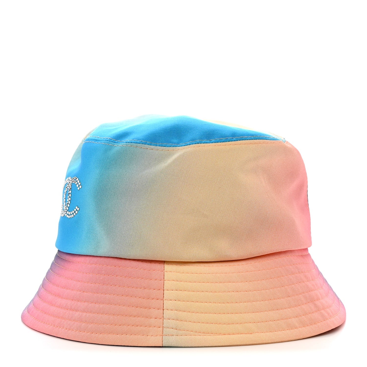 Cotton CC Bucket Hat M Pink Blue Multicolor