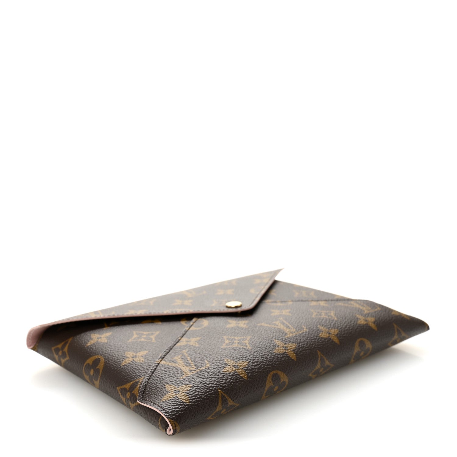 Monogram Large Kirigami Pochette Insert Rose Ballerine