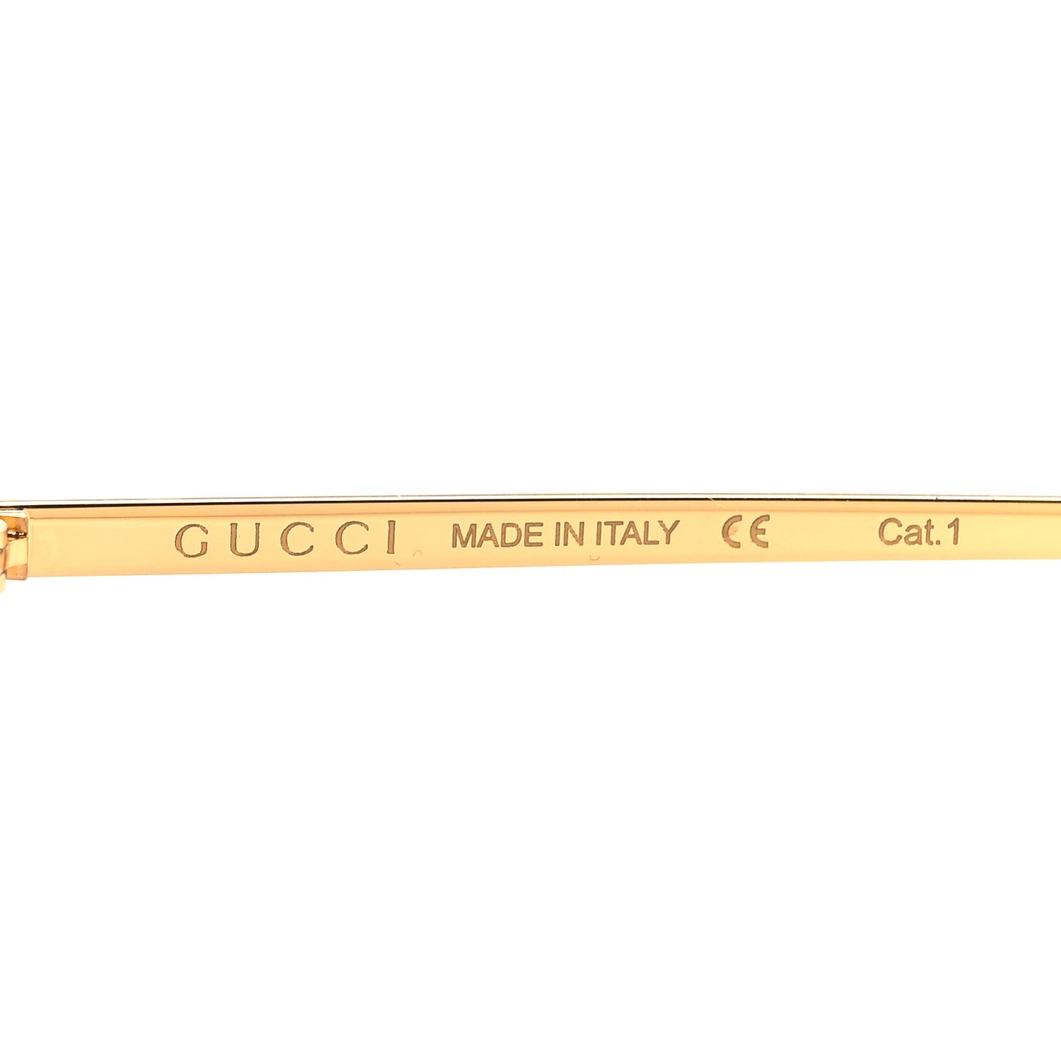Metal Oversized Round Sunglasses GG0252S Gold Pink